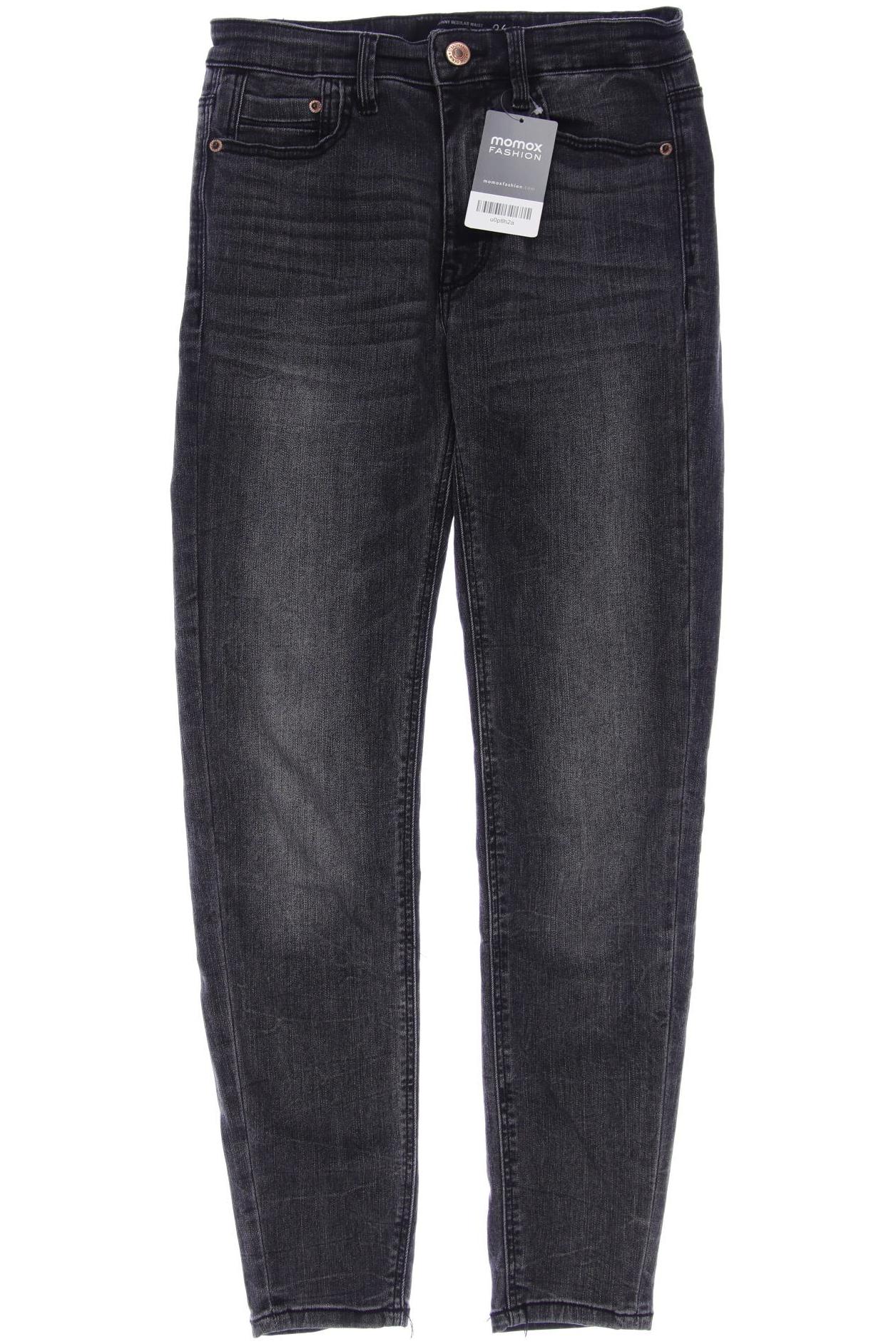 

Stradivarius Damen Jeans, grau