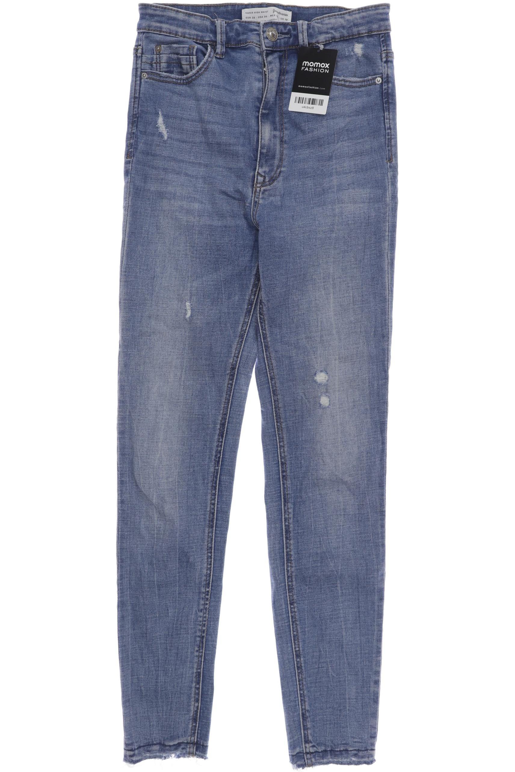 

Stradivarius Damen Jeans, blau