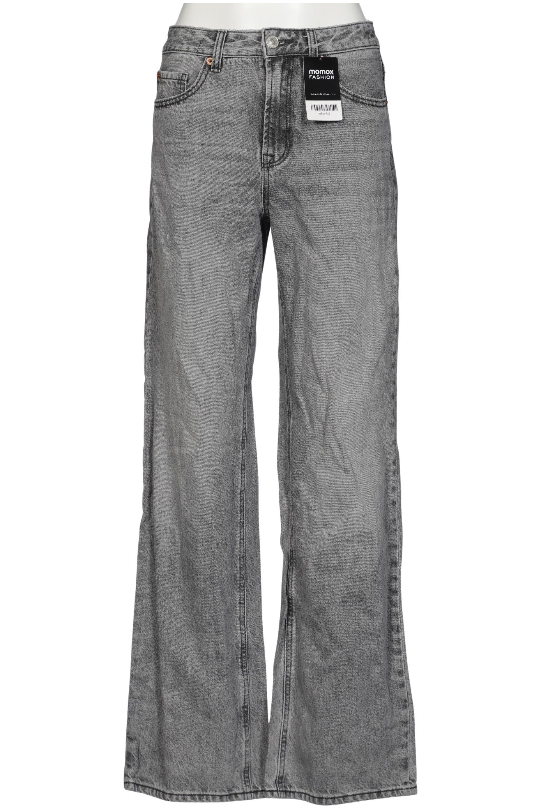 

Stradivarius Damen Jeans, grau, Gr. 36