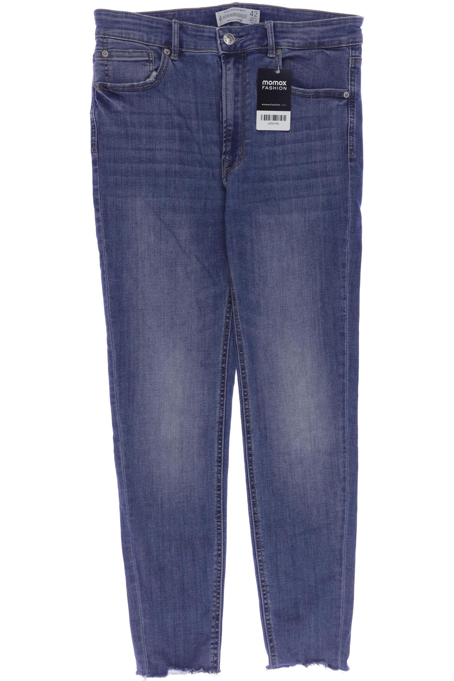 

Stradivarius Damen Jeans, blau, Gr. 42