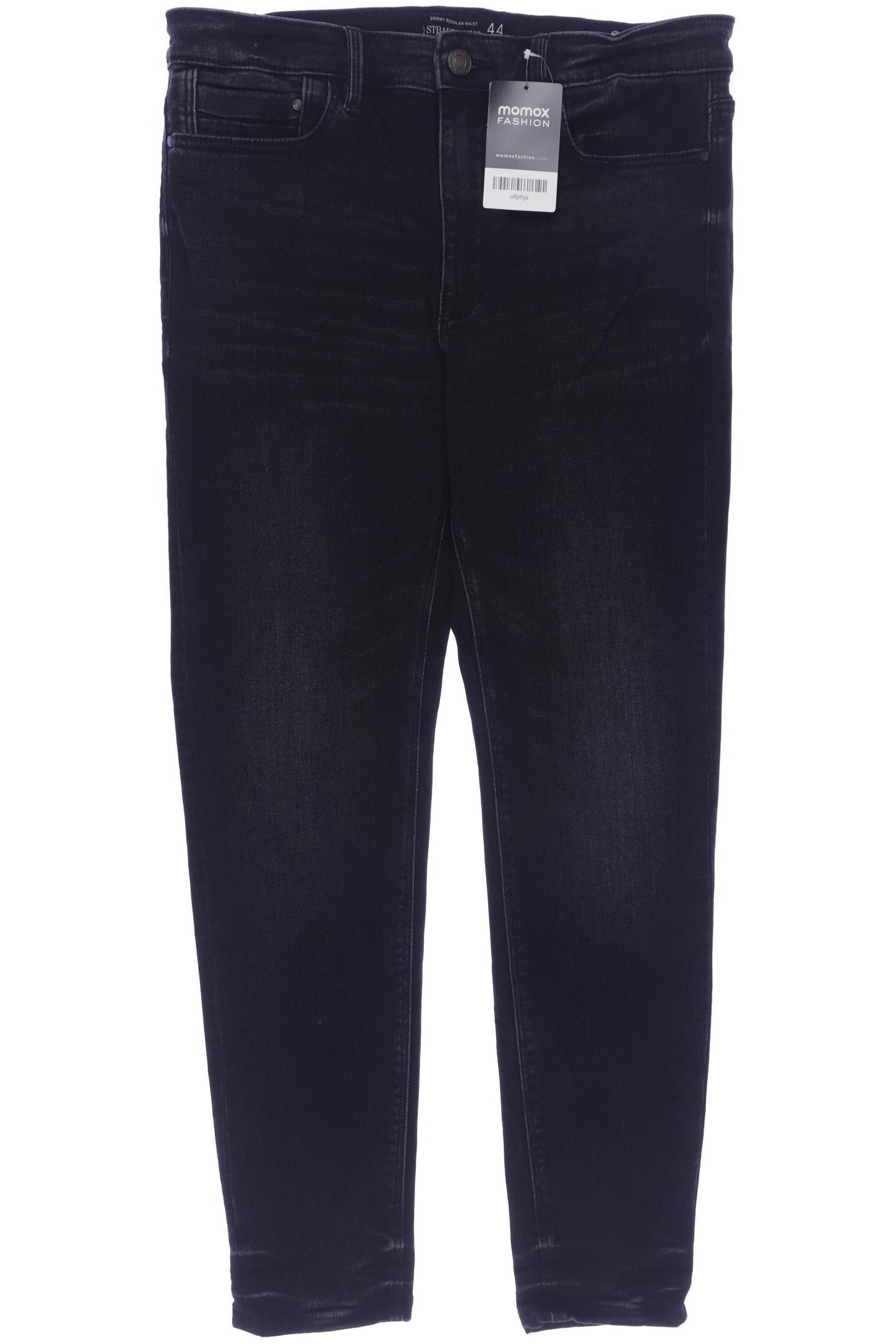 

Stradivarius Damen Jeans, schwarz, Gr. 44