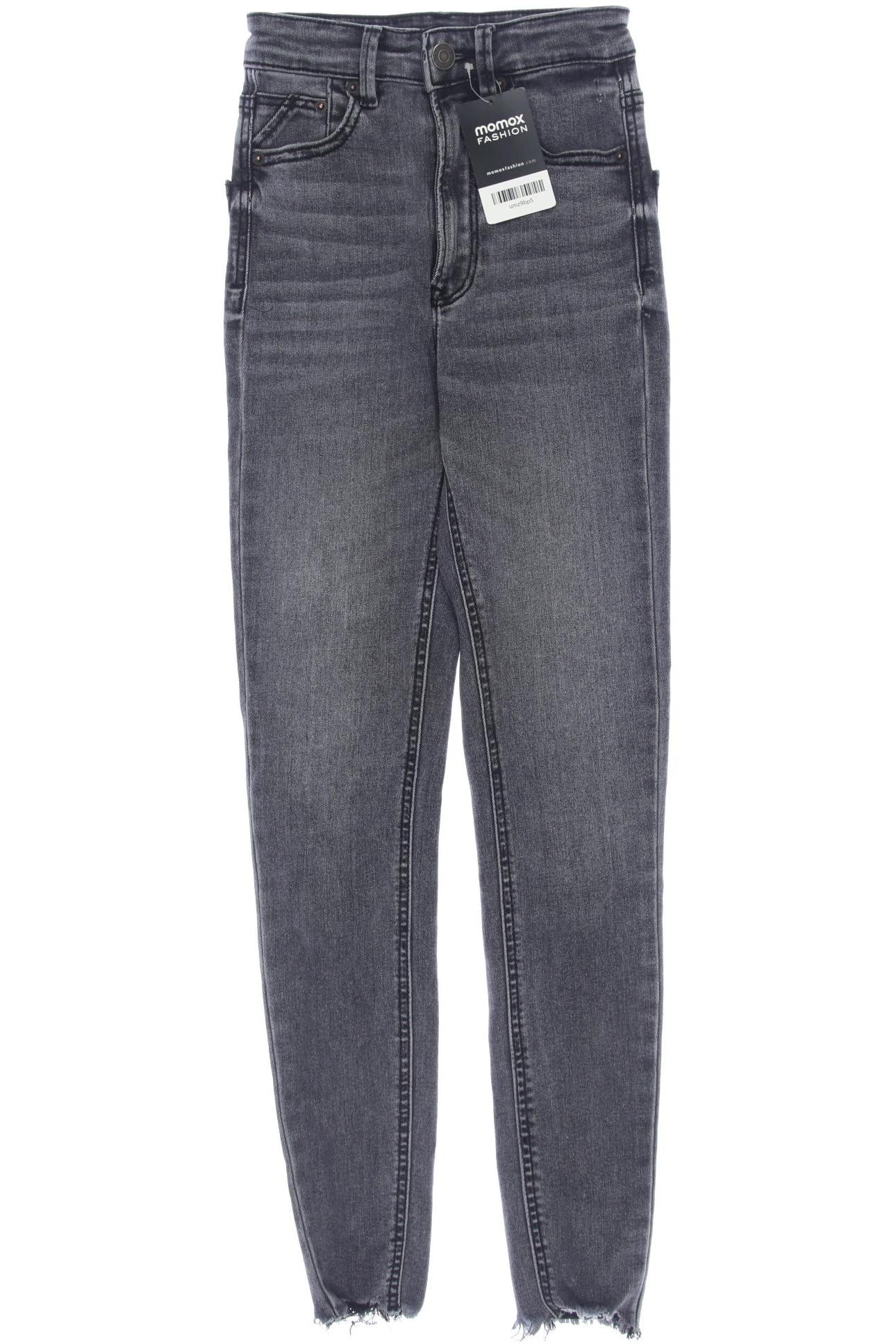 

Stradivarius Damen Jeans, grau, Gr. 32