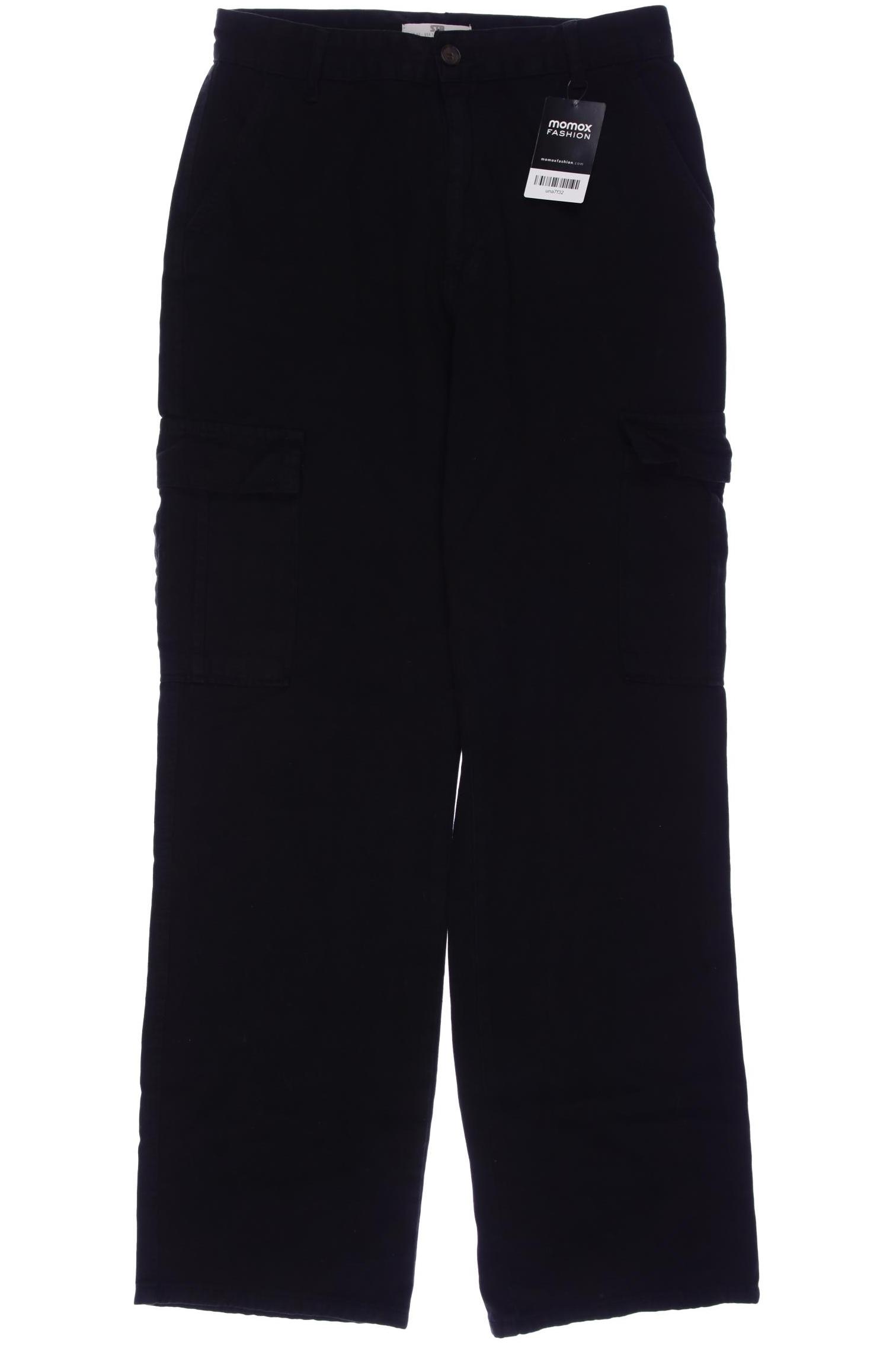 

Stradivarius Damen Jeans, schwarz