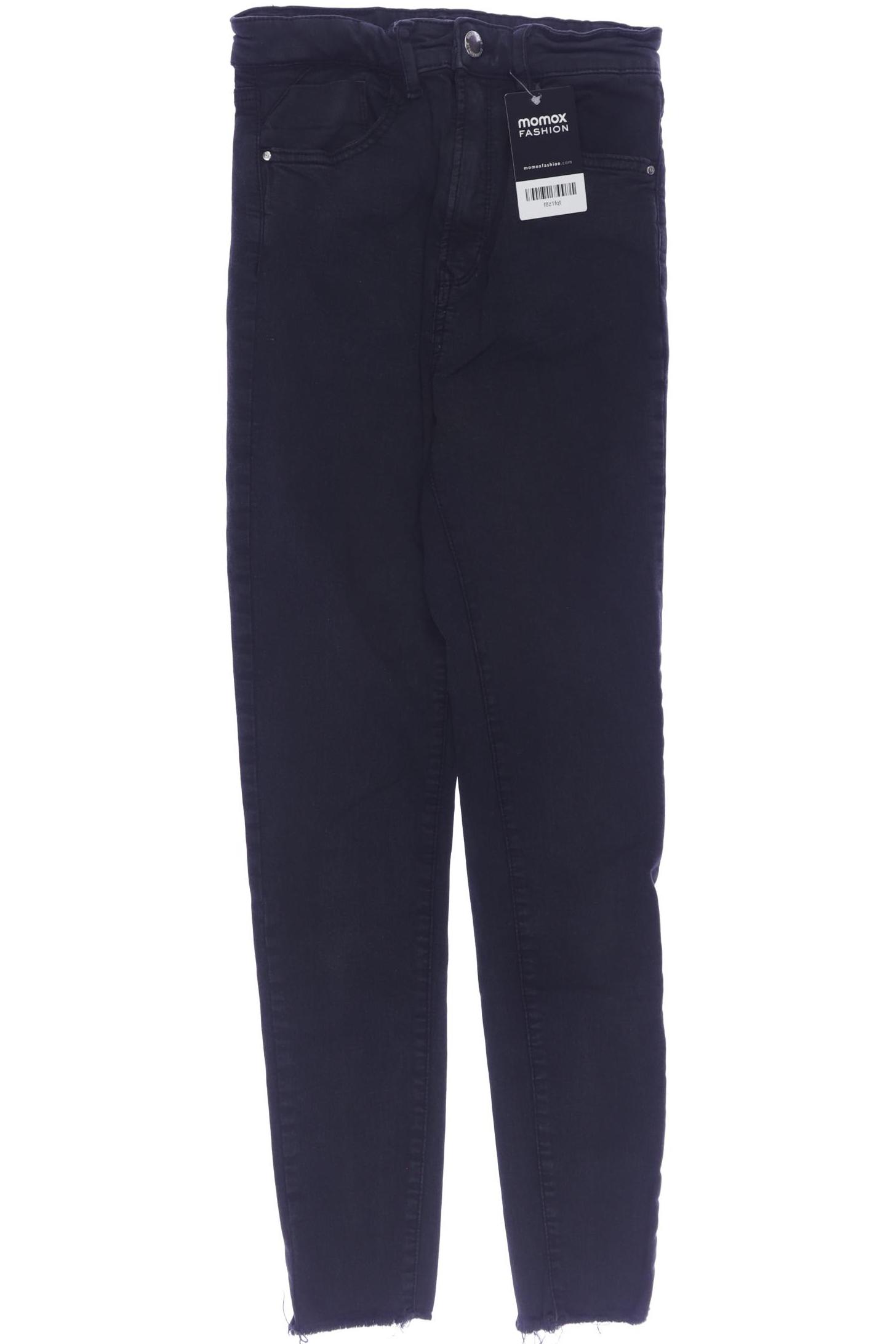 

Stradivarius Damen Jeans, schwarz, Gr. 36