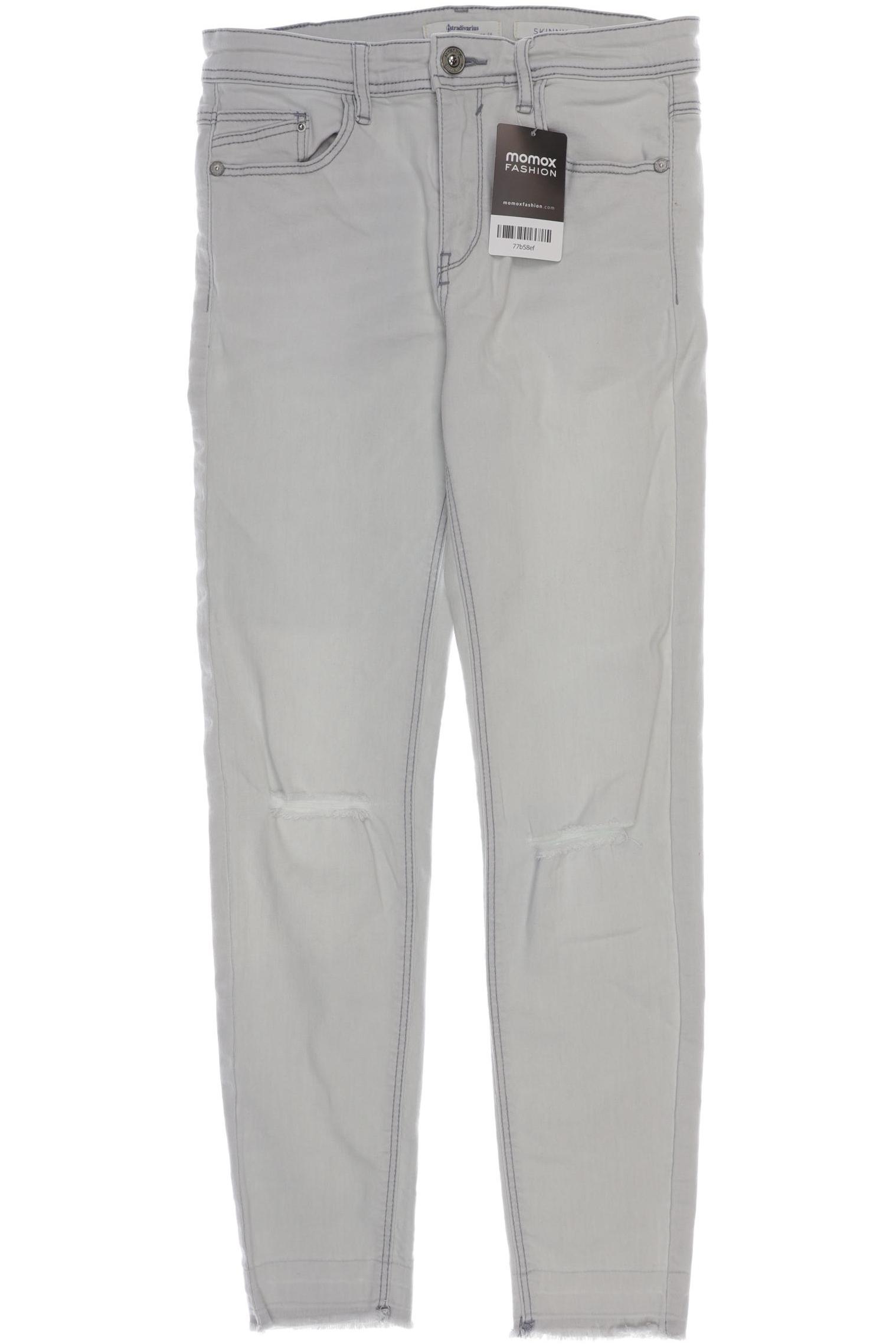 

Stradivarius Damen Jeans, grau, Gr. 36