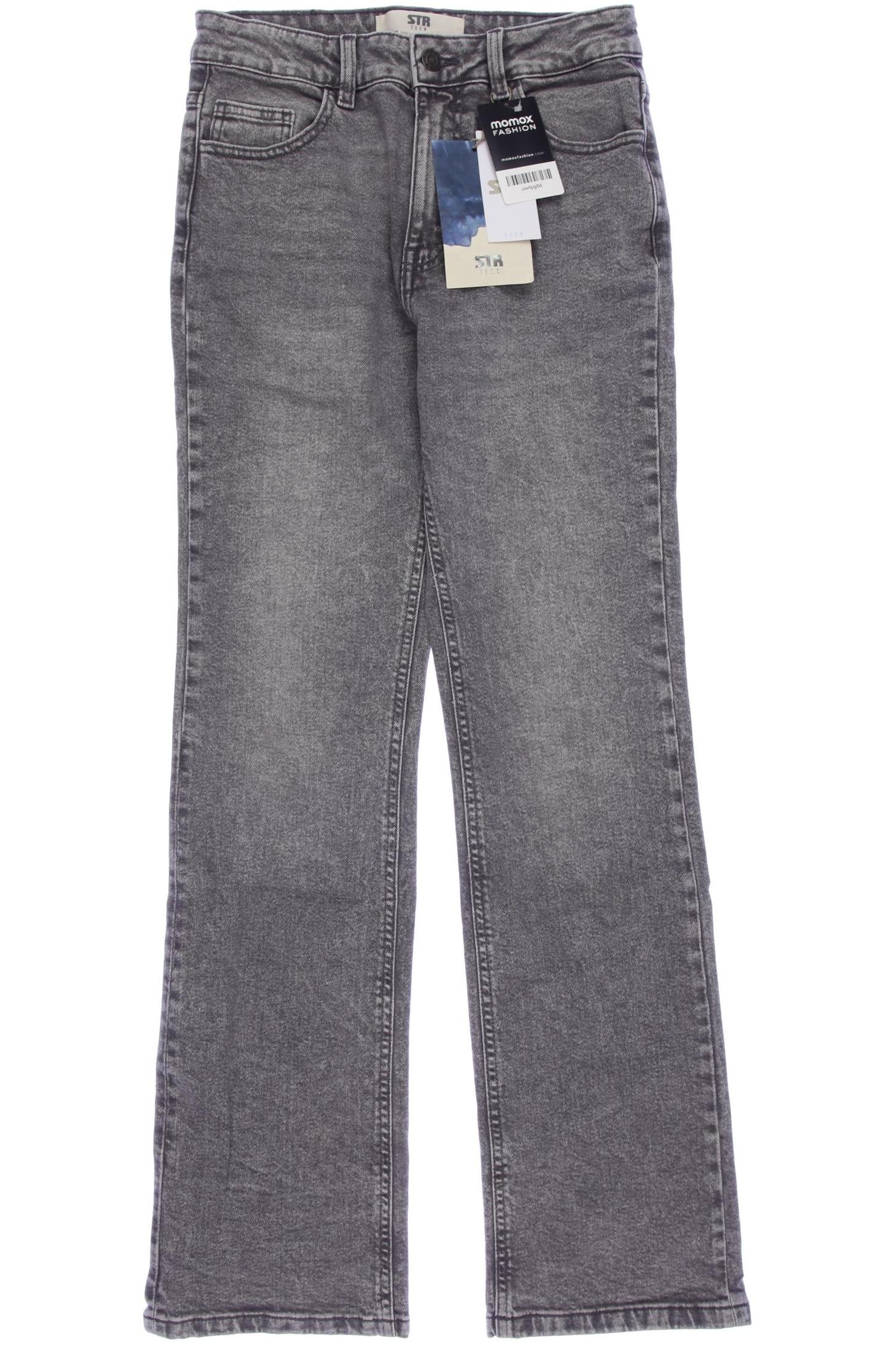 

Stradivarius Damen Jeans, grau, Gr. 38