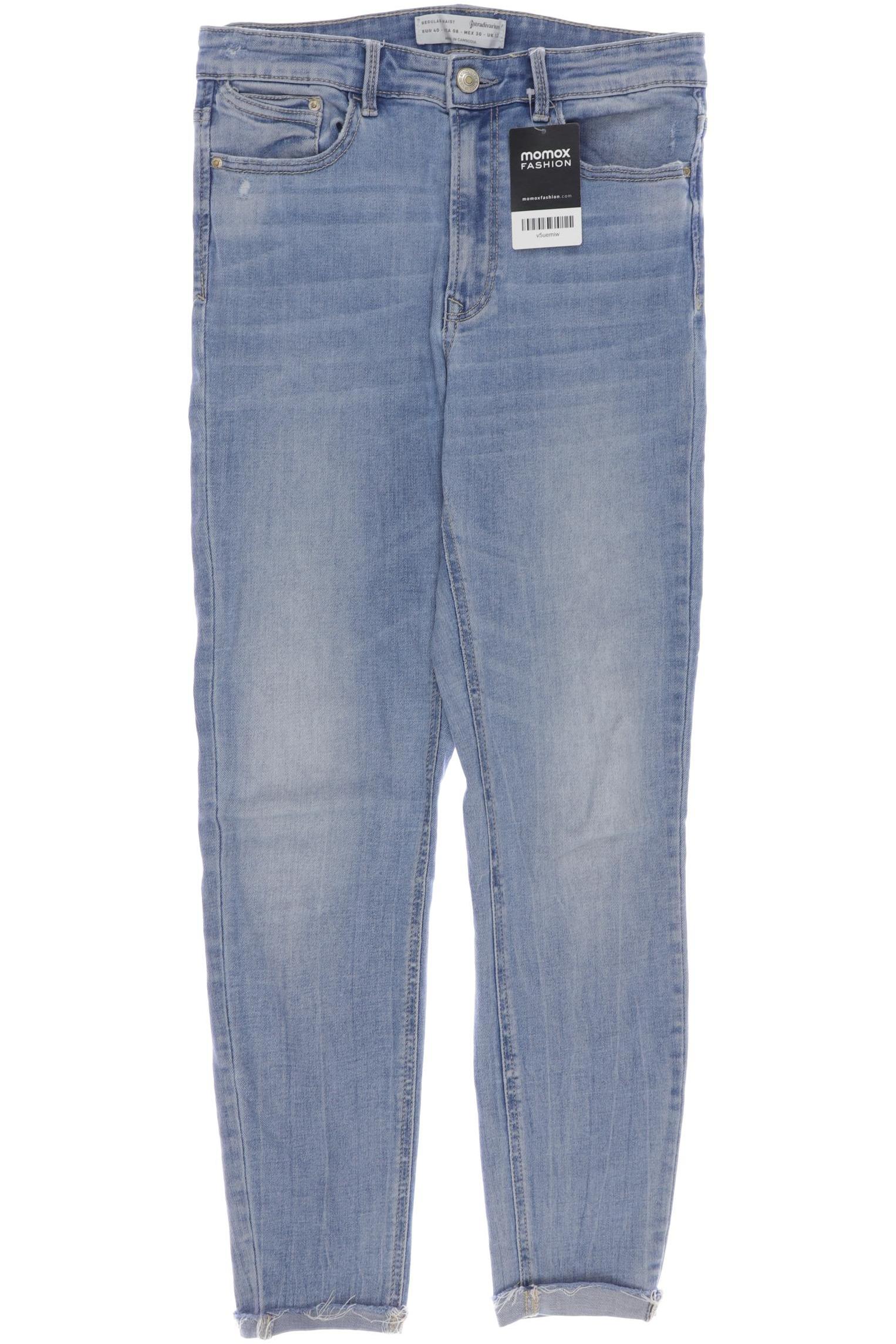 

Stradivarius Damen Jeans, blau, Gr. 40