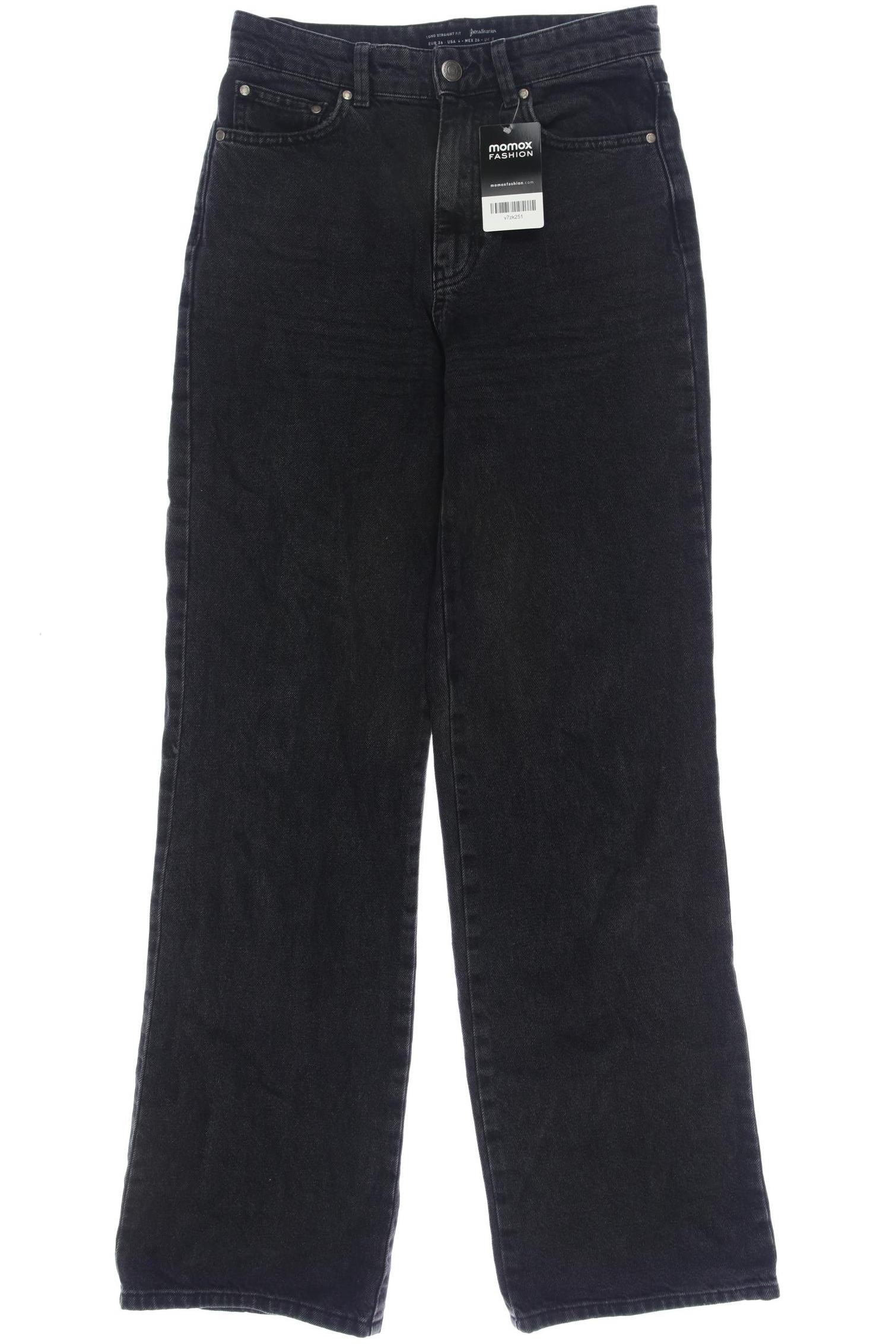 

Stradivarius Damen Jeans, schwarz, Gr. 36