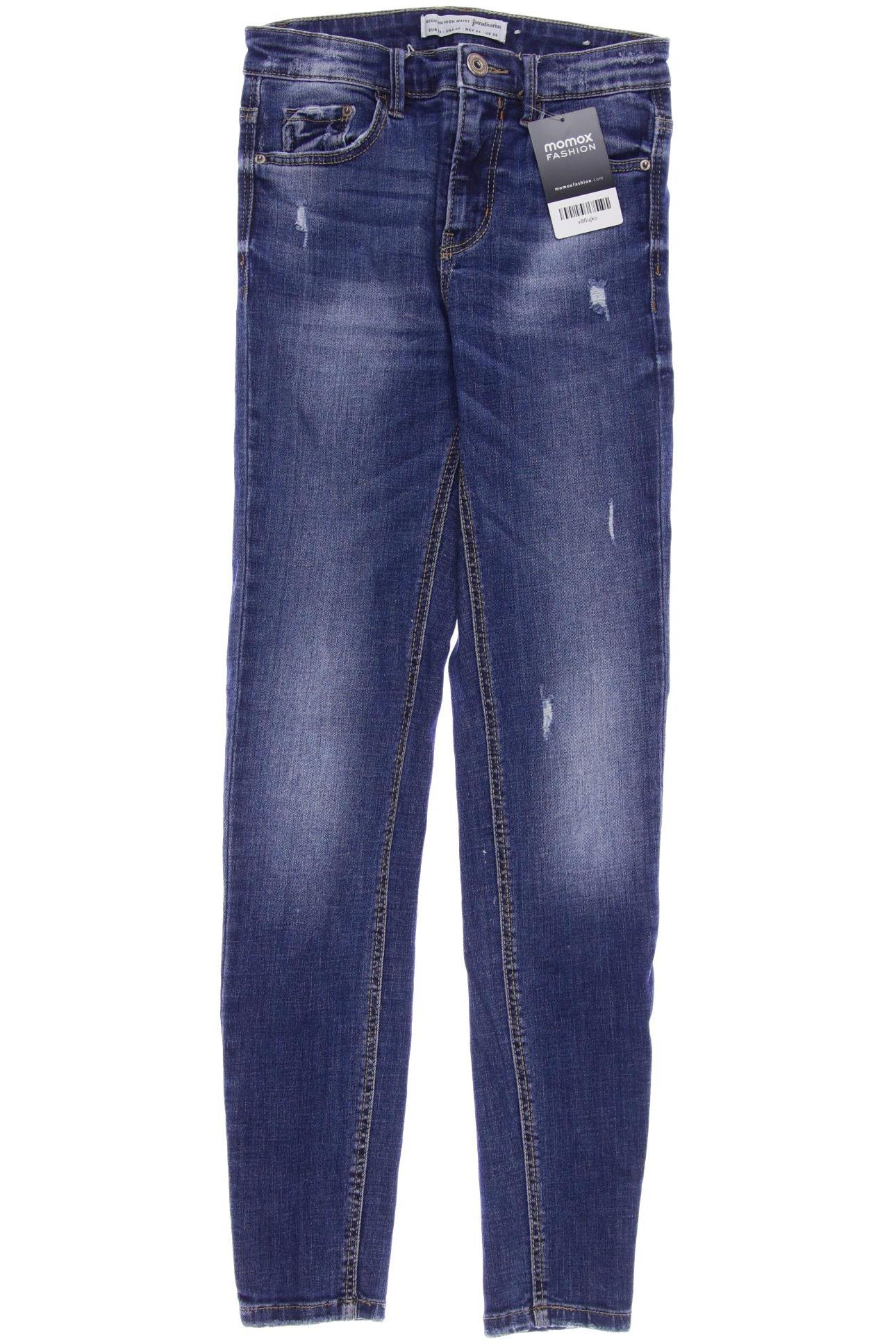 

Stradivarius Damen Jeans, marineblau