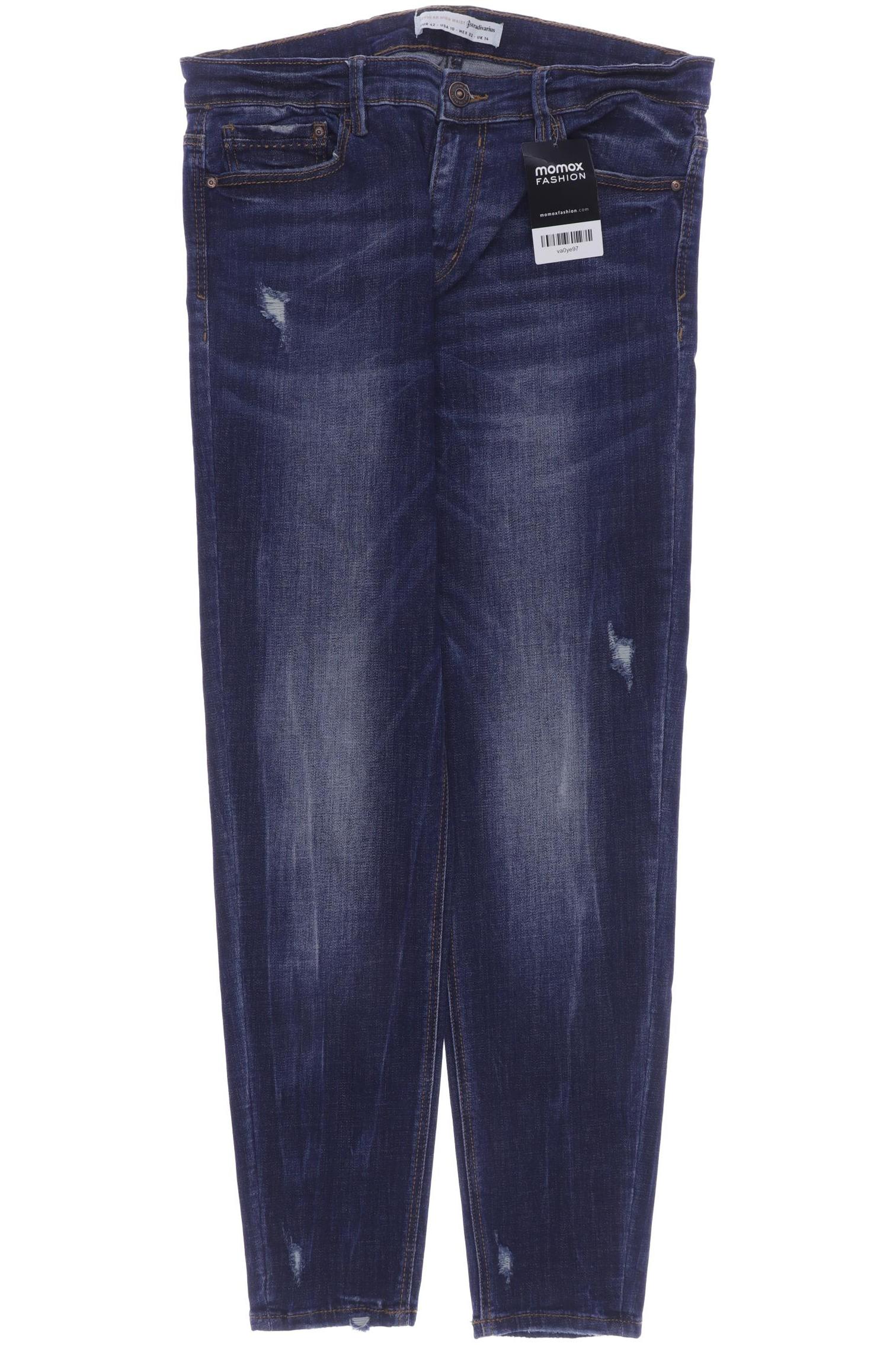 

Stradivarius Damen Jeans, marineblau