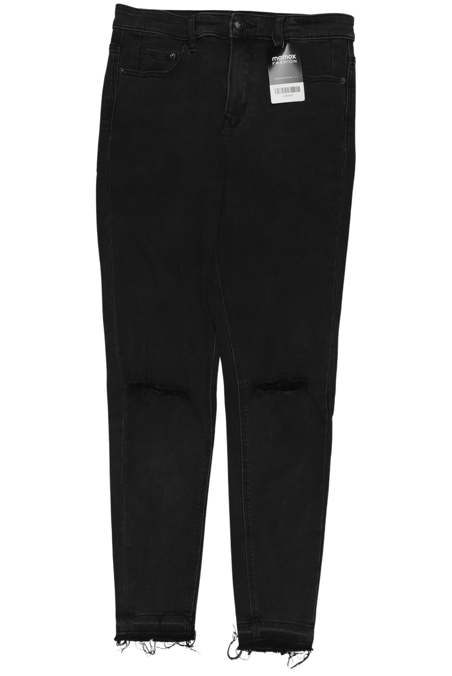 

Stradivarius Damen Jeans, schwarz, Gr. 36