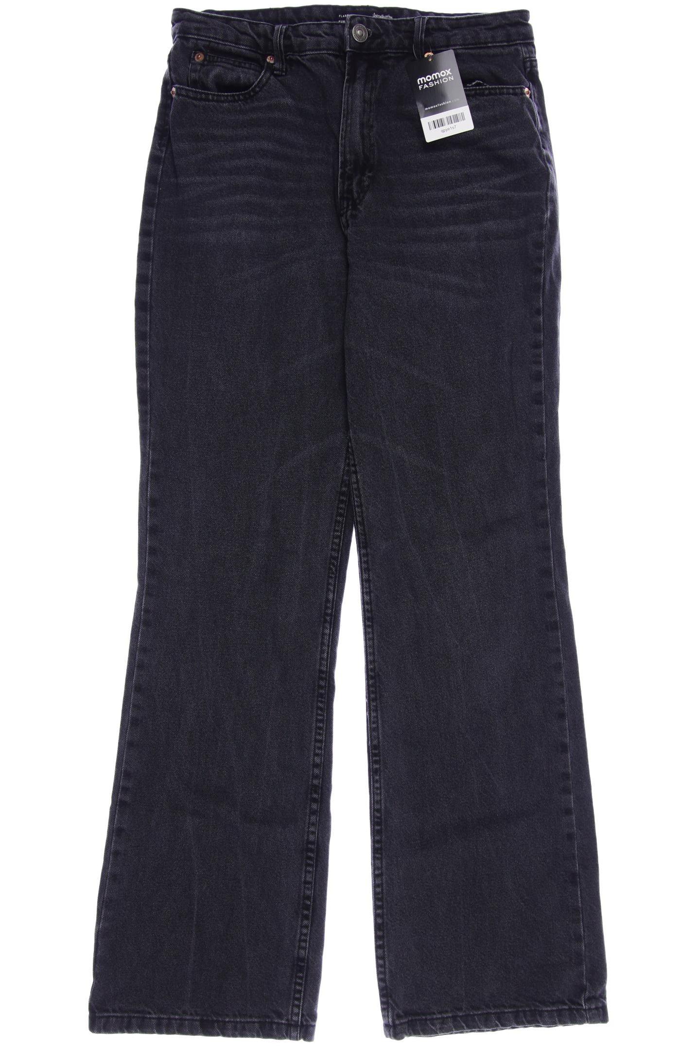 

Stradivarius Damen Jeans, schwarz, Gr. 38