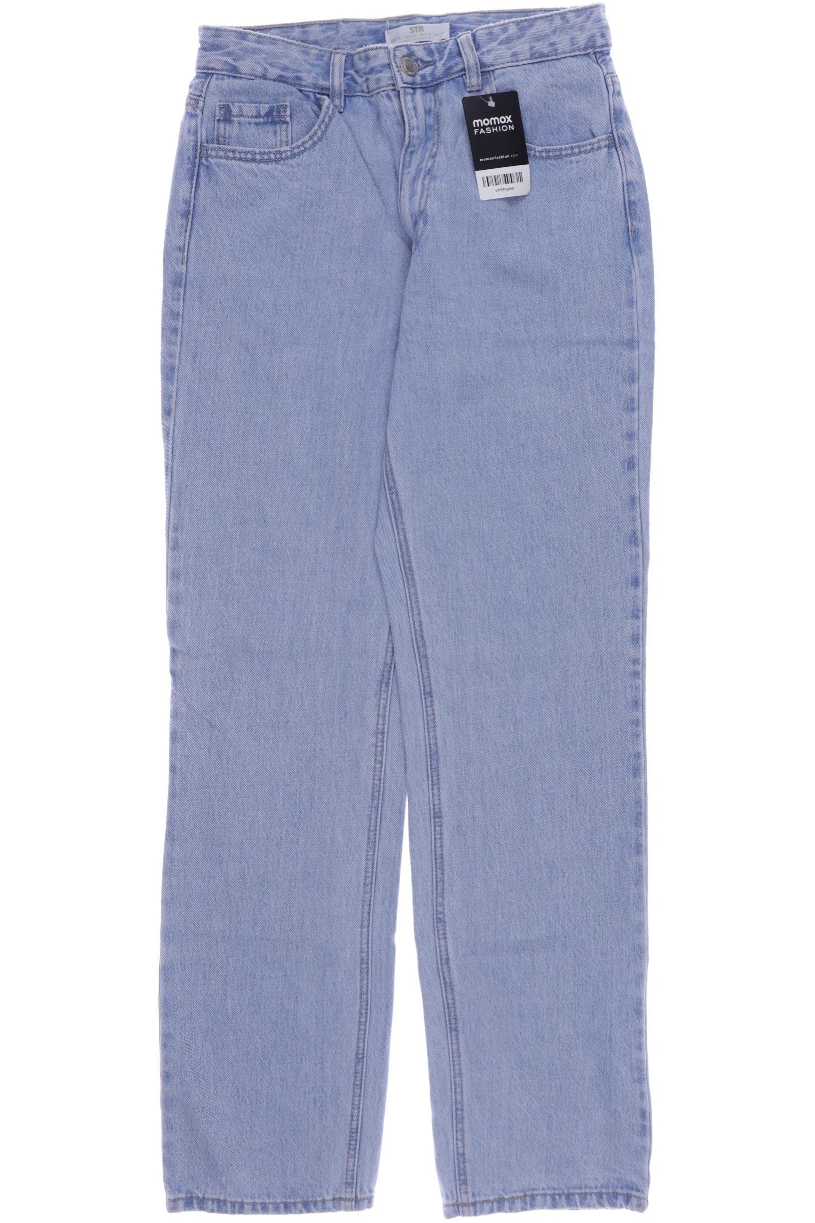 

Stradivarius Damen Jeans, hellblau