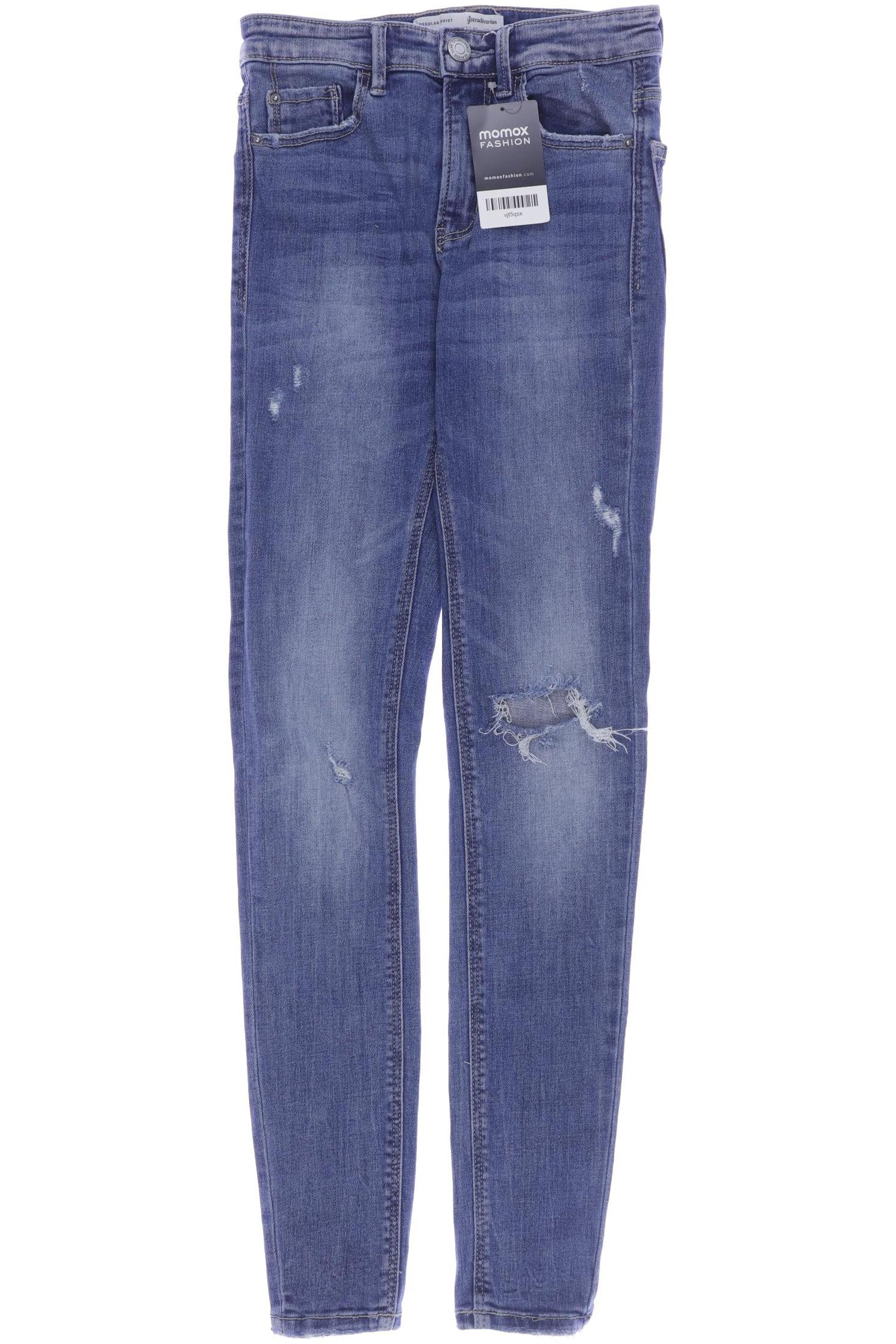 

Stradivarius Damen Jeans, blau