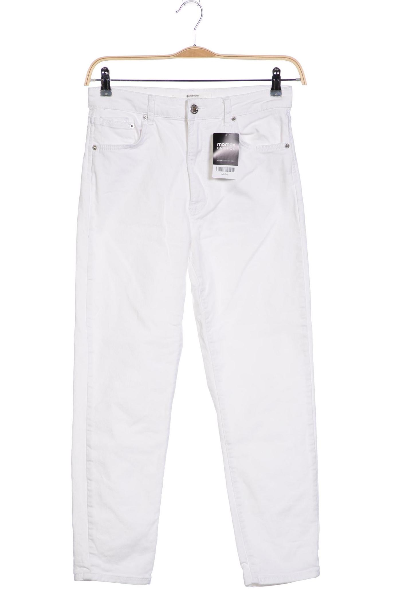 

Stradivarius Damen Jeans, weiß