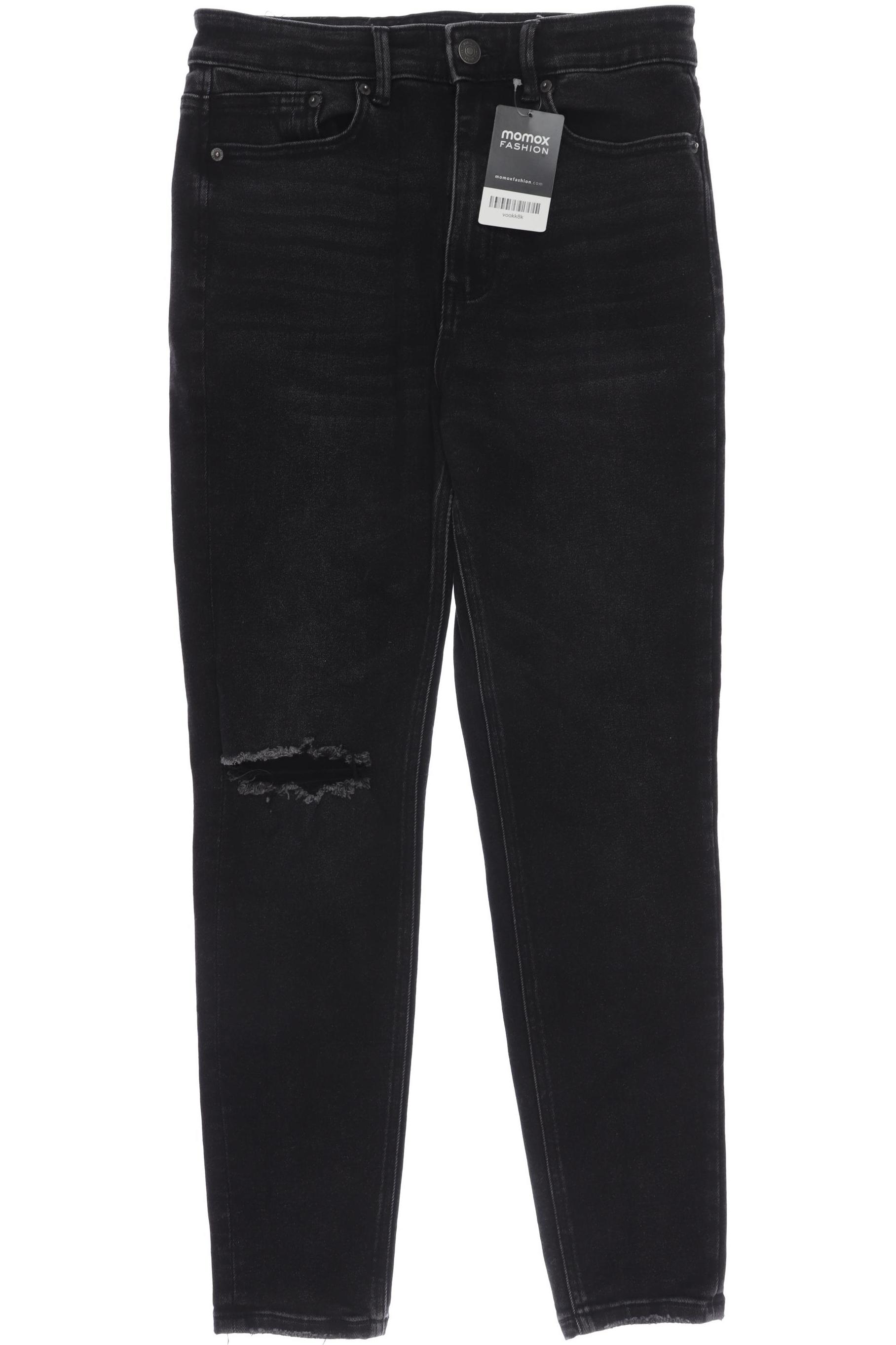 

Stradivarius Damen Jeans, schwarz, Gr. 40