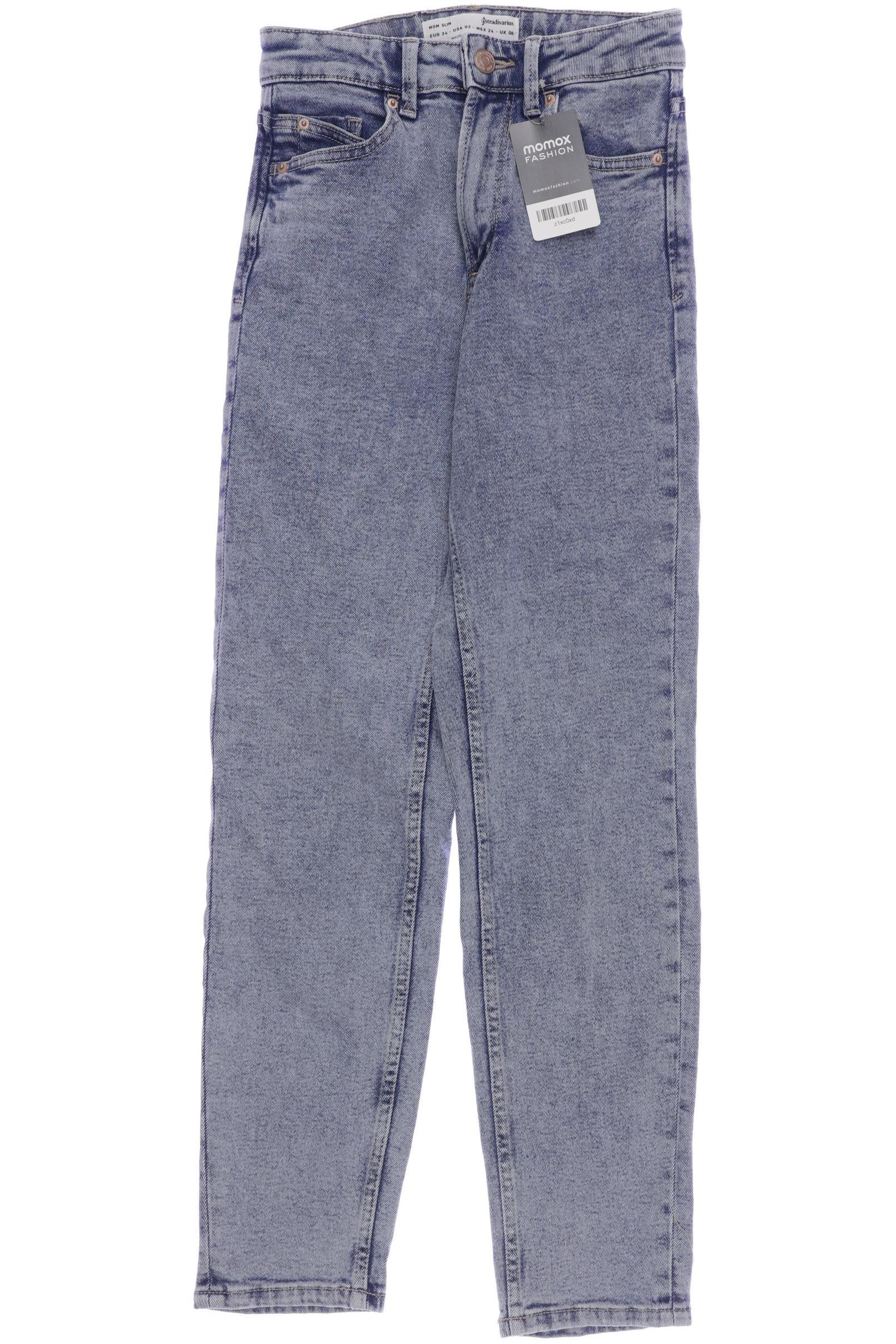 

Stradivarius Damen Jeans, blau, Gr. 34