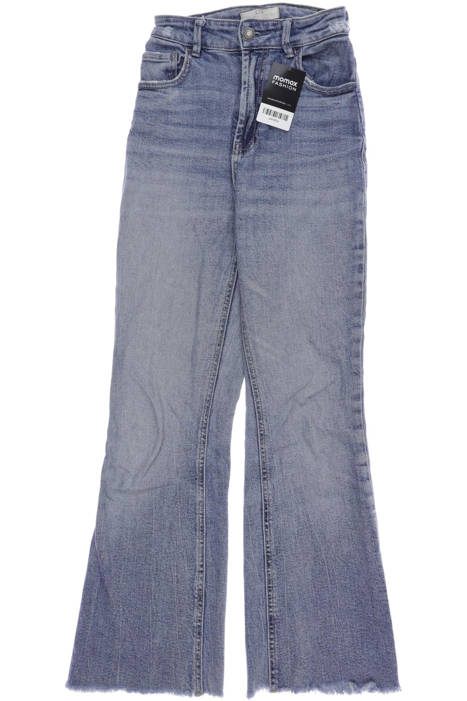 

Stradivarius Damen Jeans, blau, Gr. 36