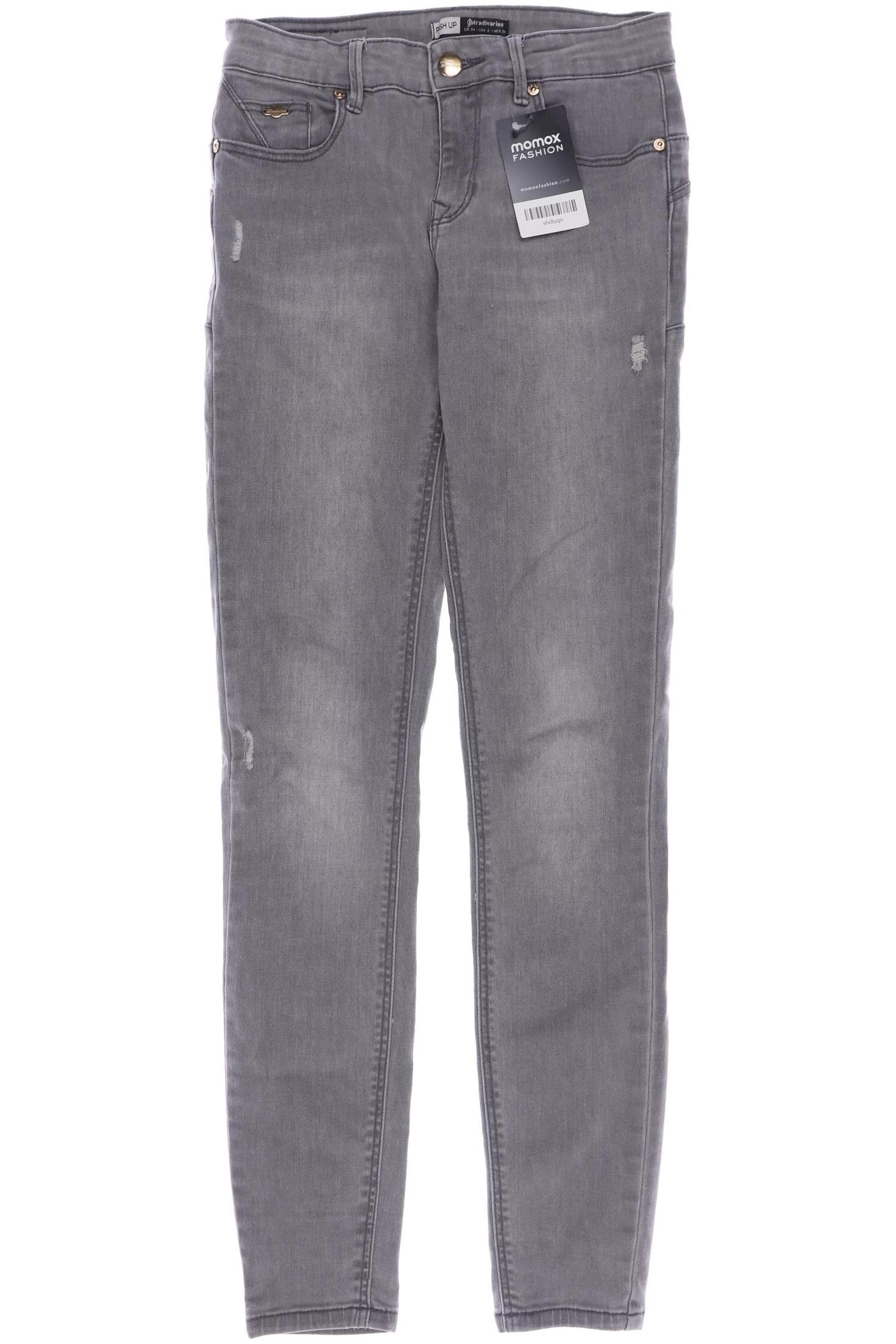 

Stradivarius Damen Jeans, grau