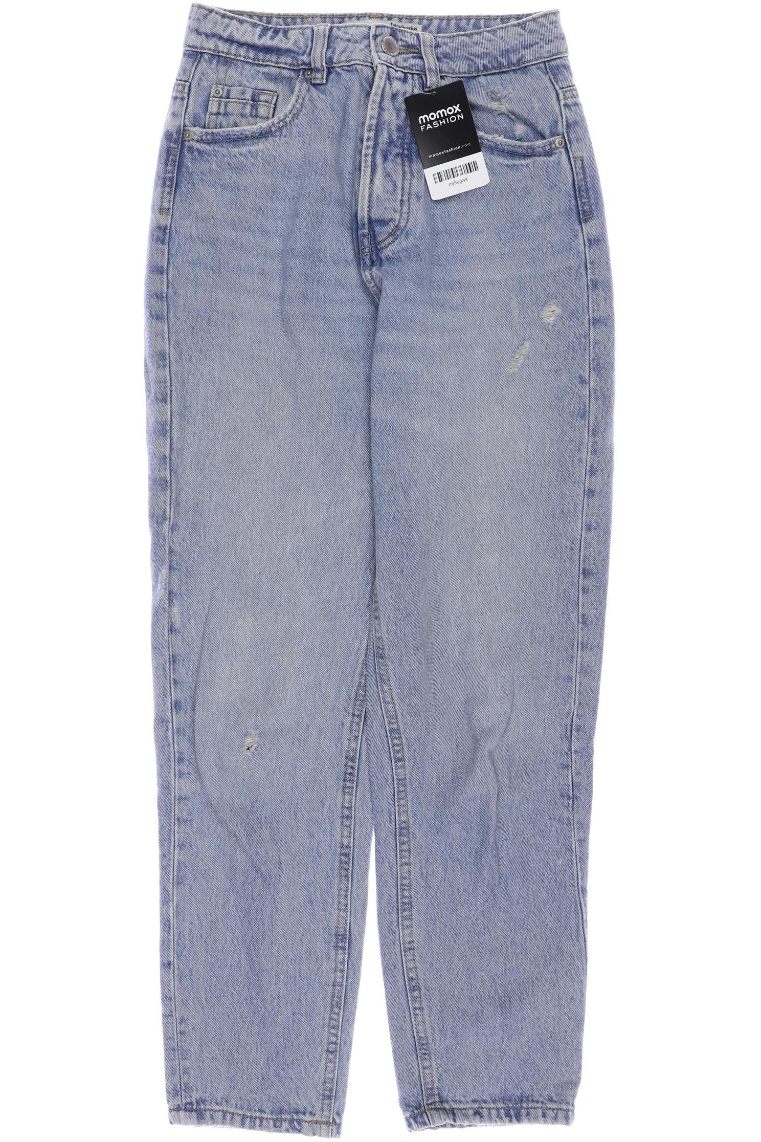

Stradivarius Damen Jeans, hellblau