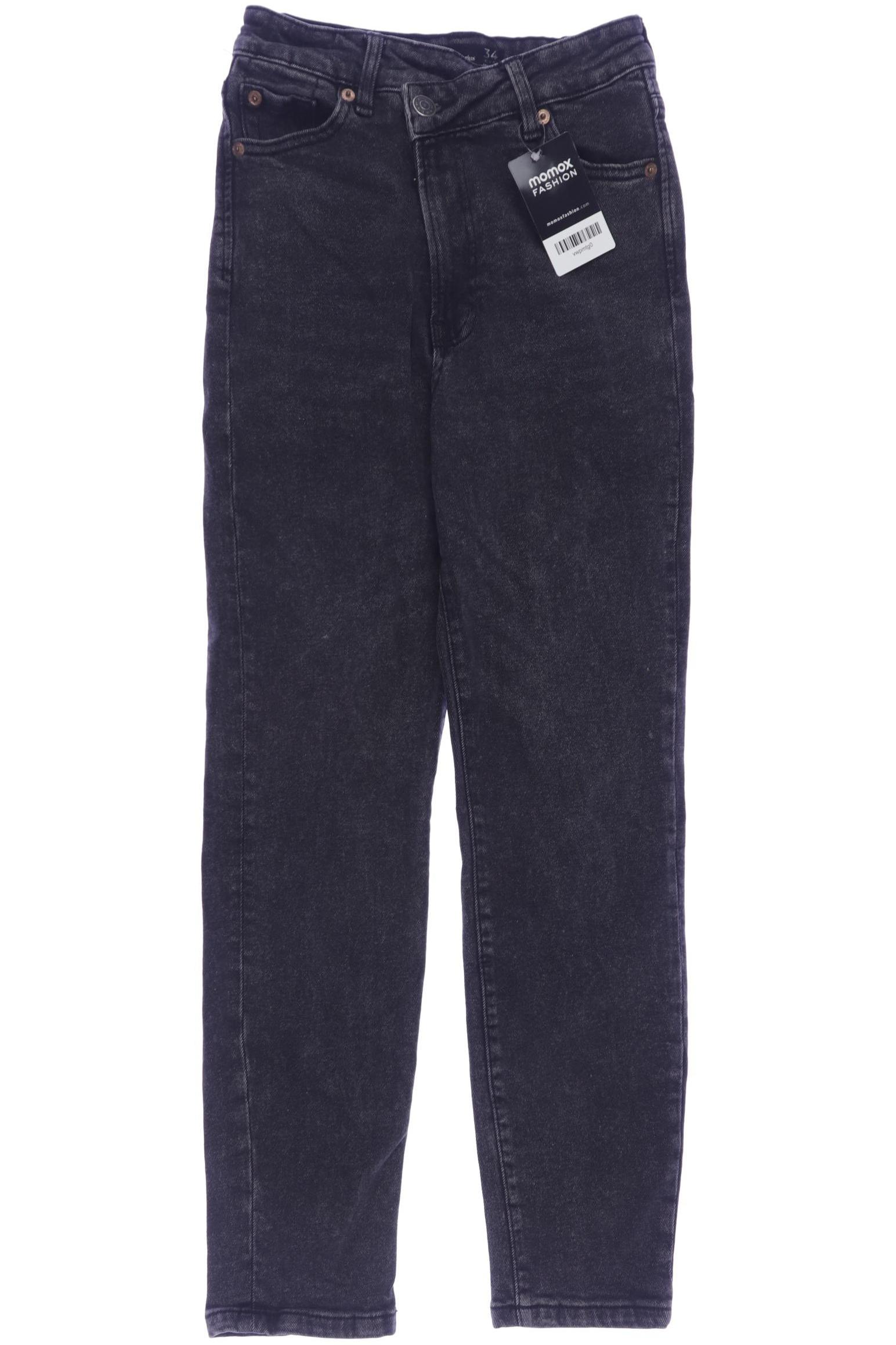 

Stradivarius Damen Jeans, schwarz, Gr. 34