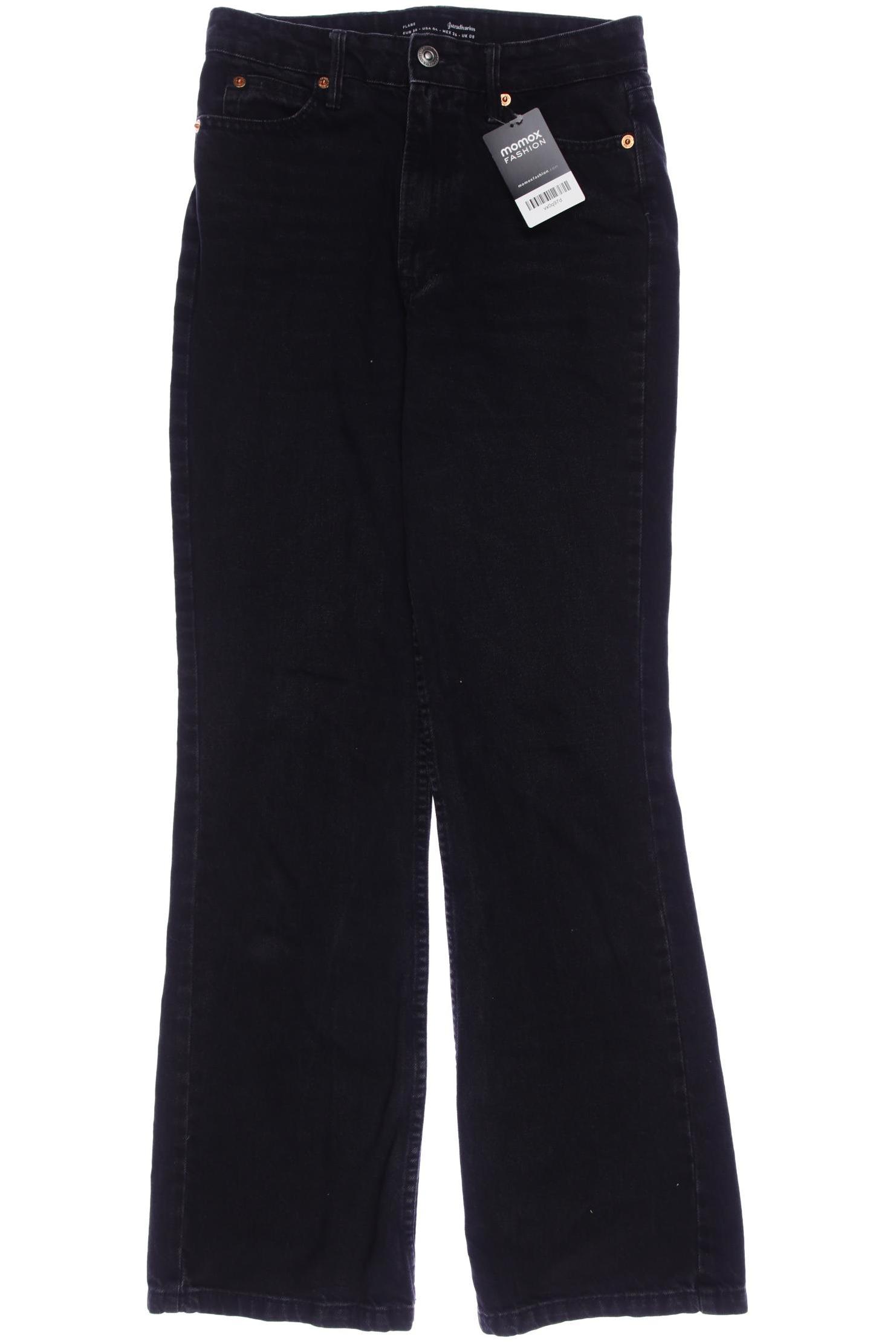 

Stradivarius Damen Jeans, schwarz, Gr. 36