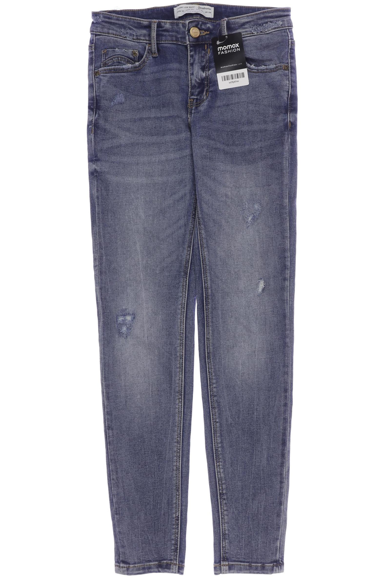 

Stradivarius Damen Jeans, blau, Gr. 36