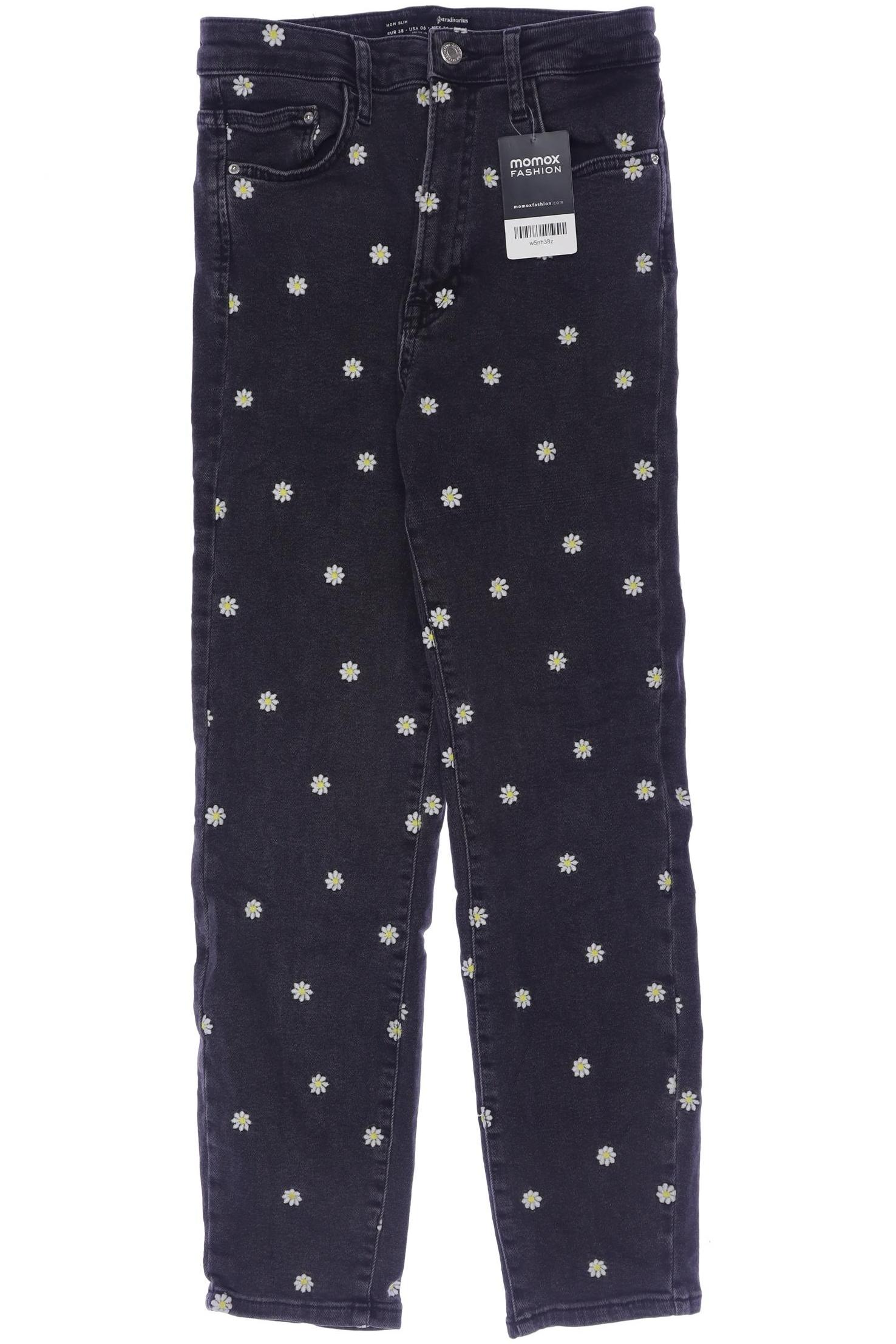 

Stradivarius Damen Jeans, grau, Gr. 38