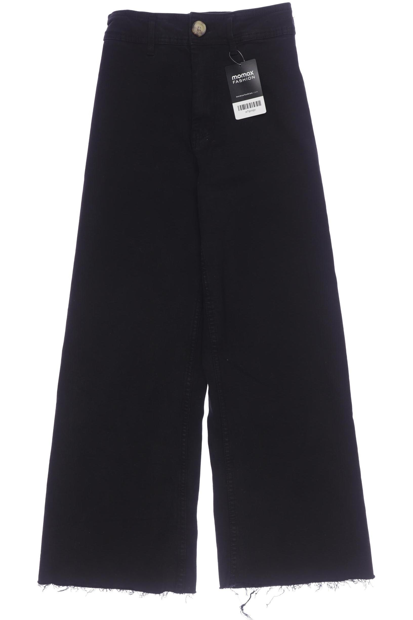 

Stradivarius Damen Jeans, schwarz, Gr. 32
