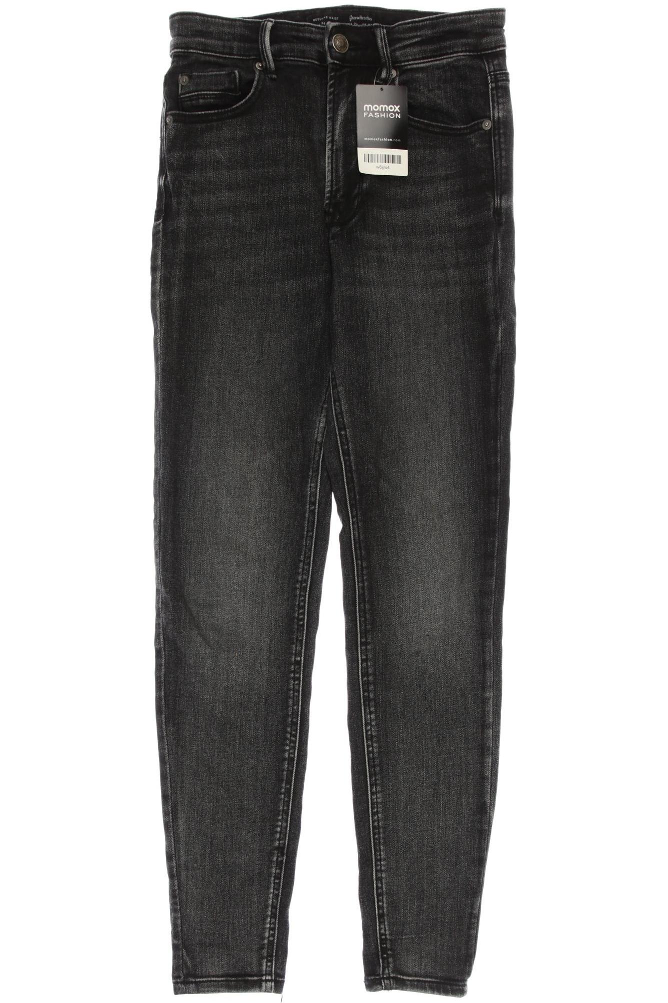 

Stradivarius Damen Jeans, schwarz