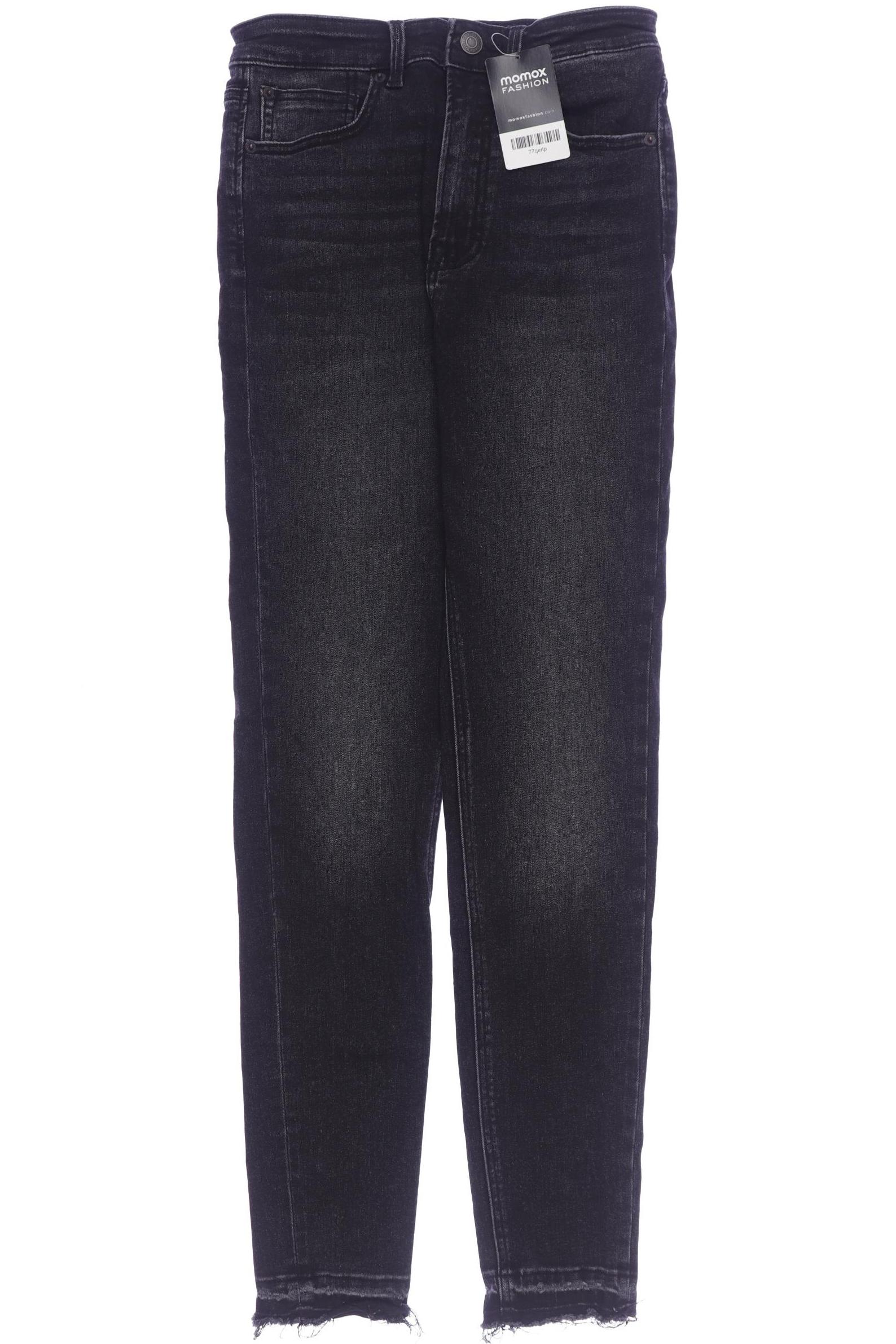 

Stradivarius Damen Jeans, schwarz, Gr. 38