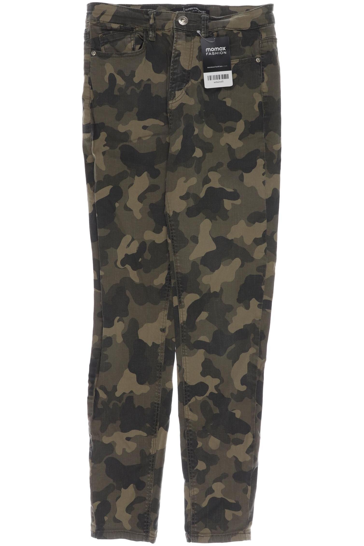 

Stradivarius Damen Jeans, grün, Gr. 38