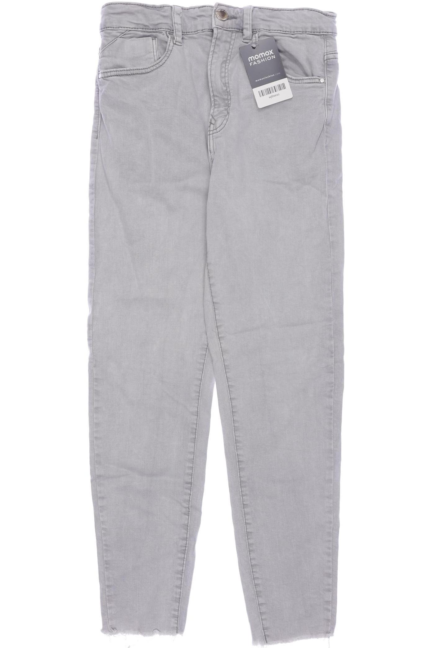 

Stradivarius Damen Jeans, grau, Gr. 36
