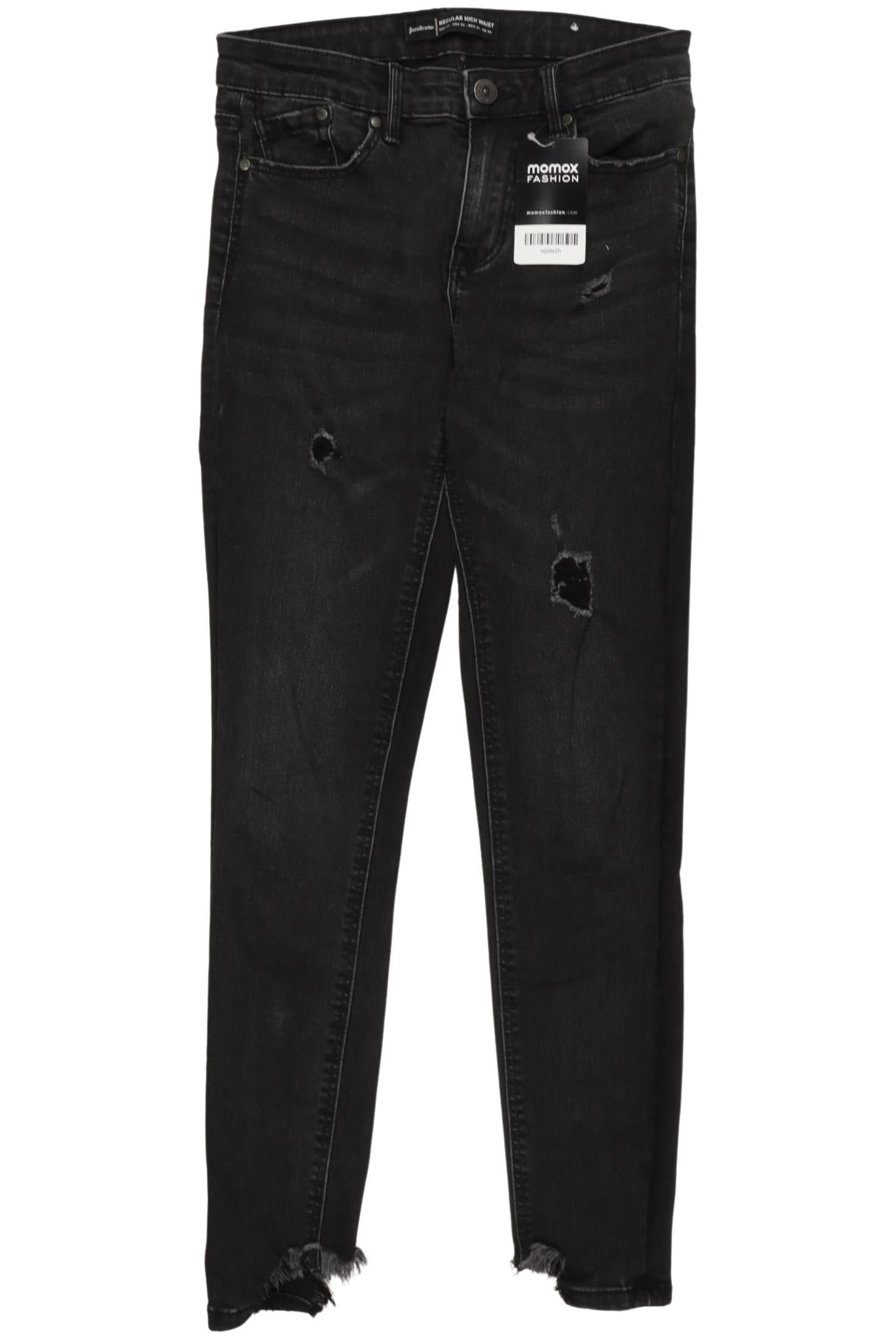 

Stradivarius Damen Jeans, schwarz, Gr. 34