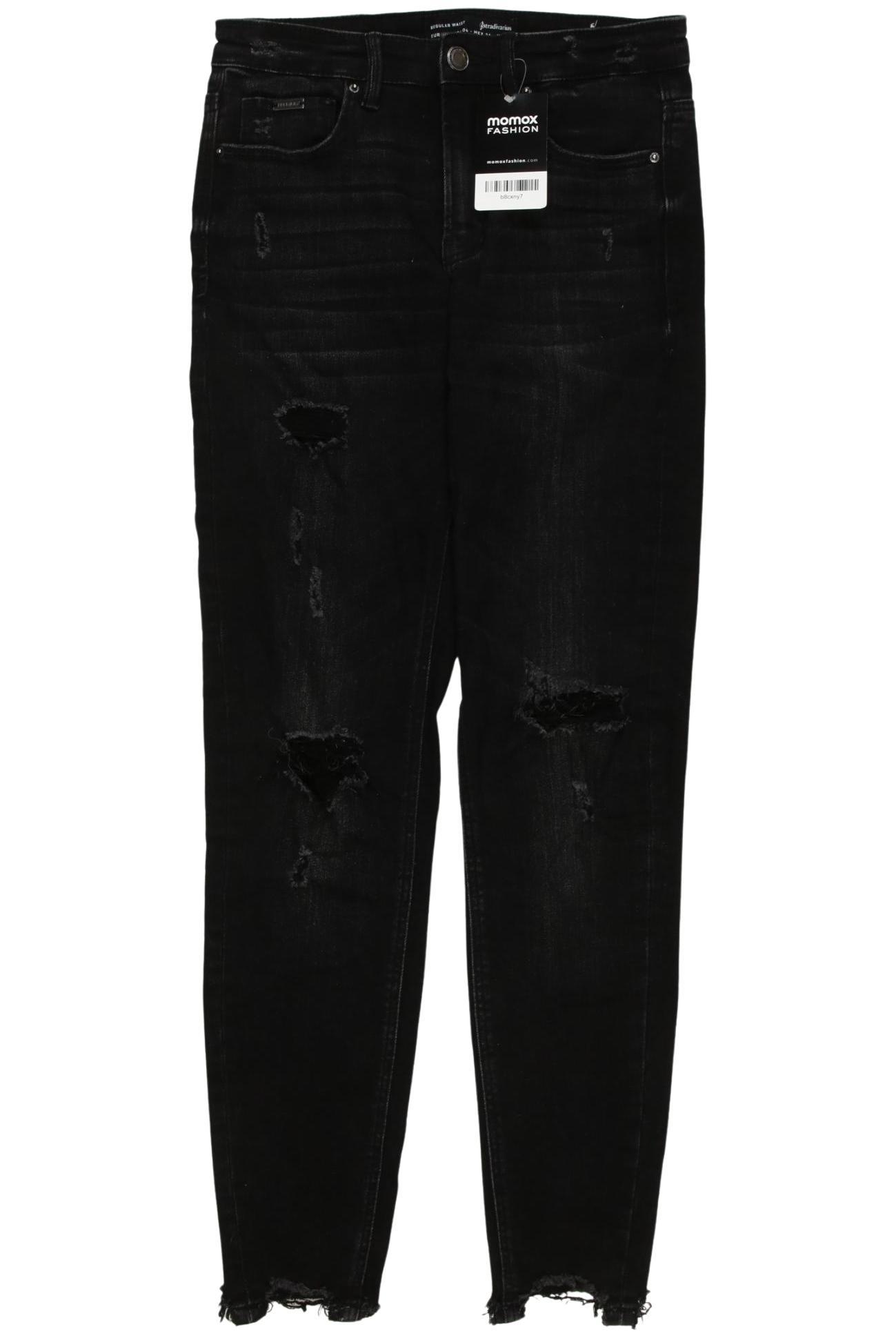 

Stradivarius Damen Jeans, schwarz, Gr. 36