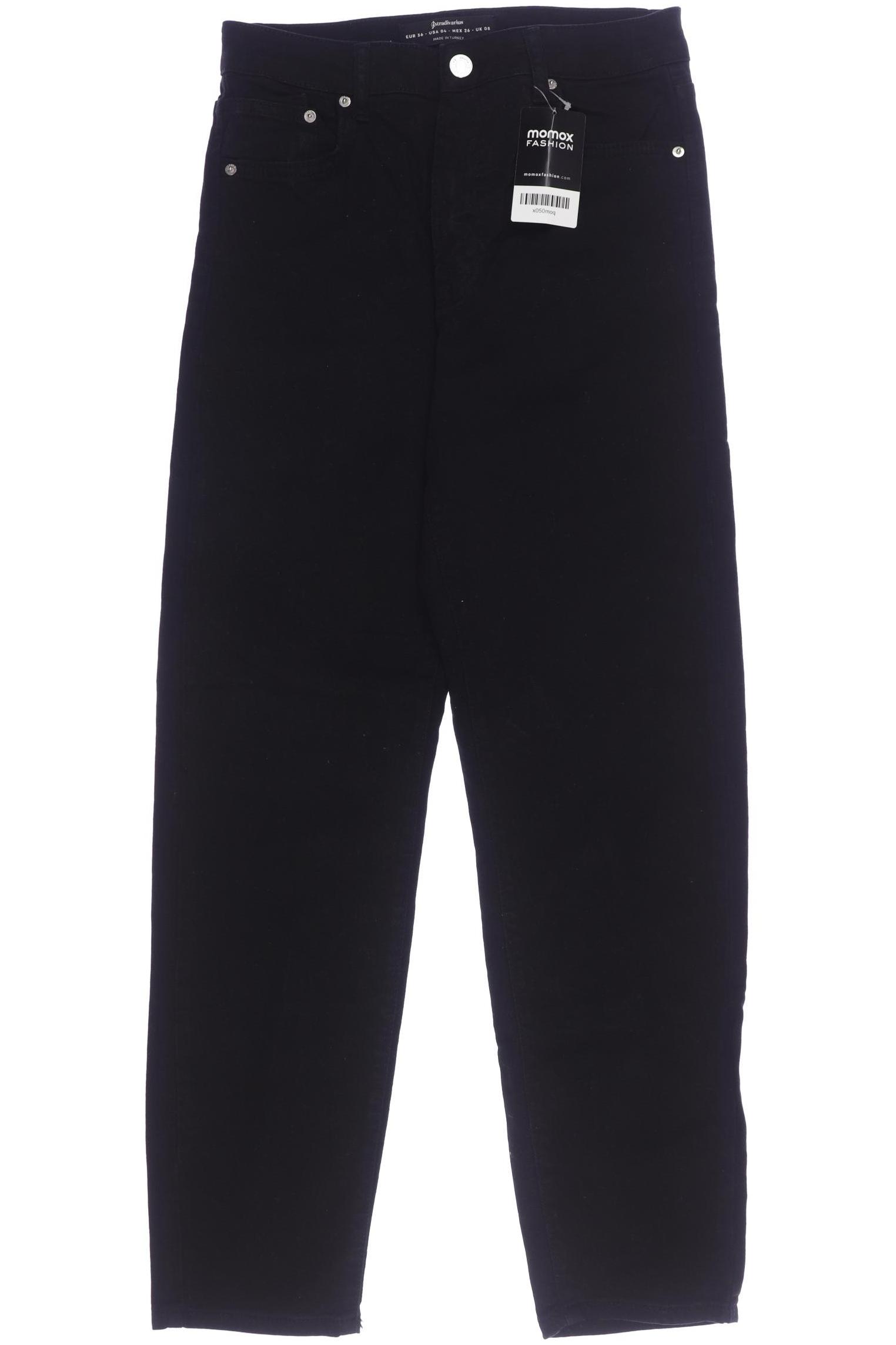 

Stradivarius Damen Jeans, schwarz, Gr. 36