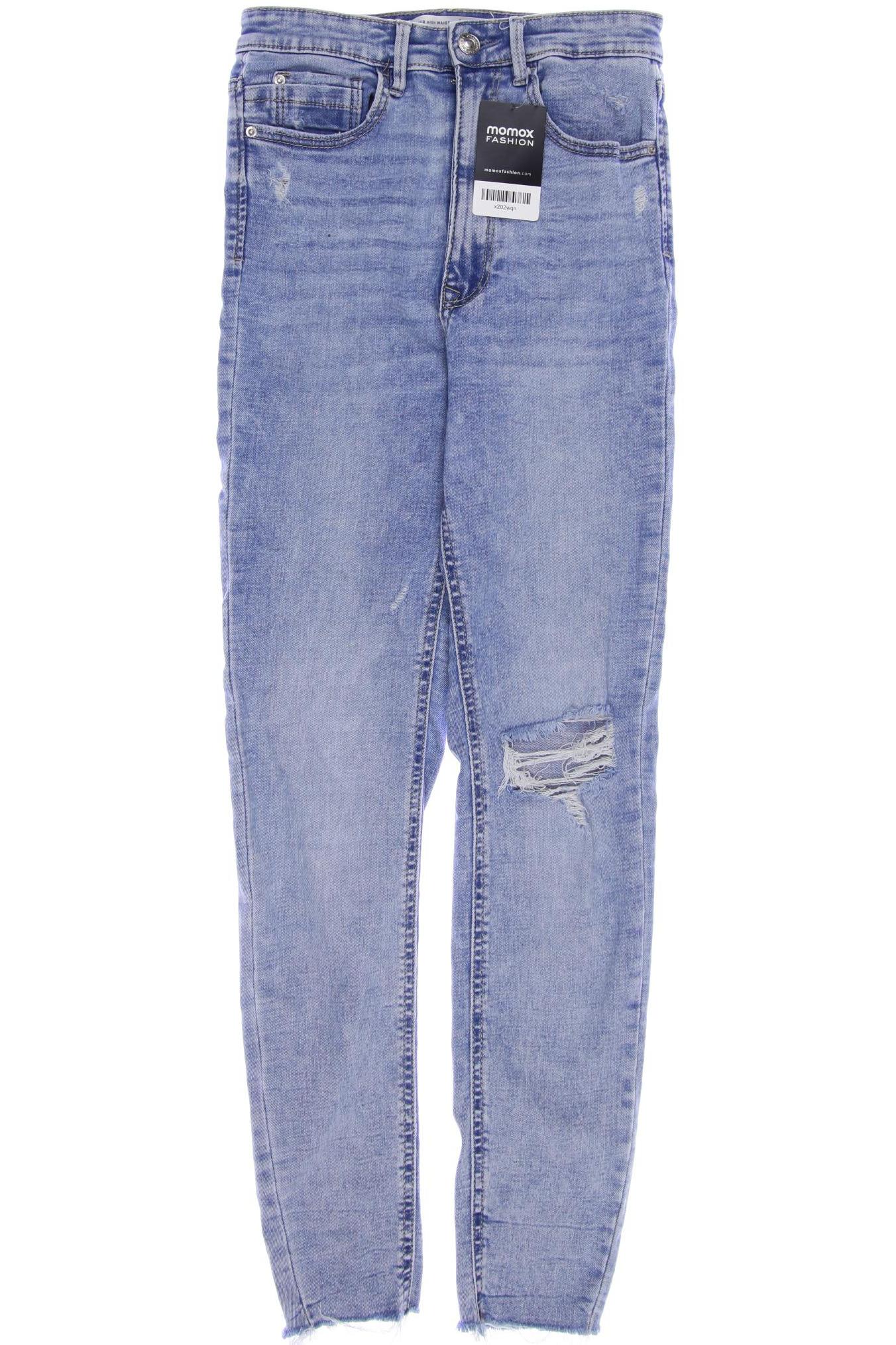 

Stradivarius Damen Jeans, blau