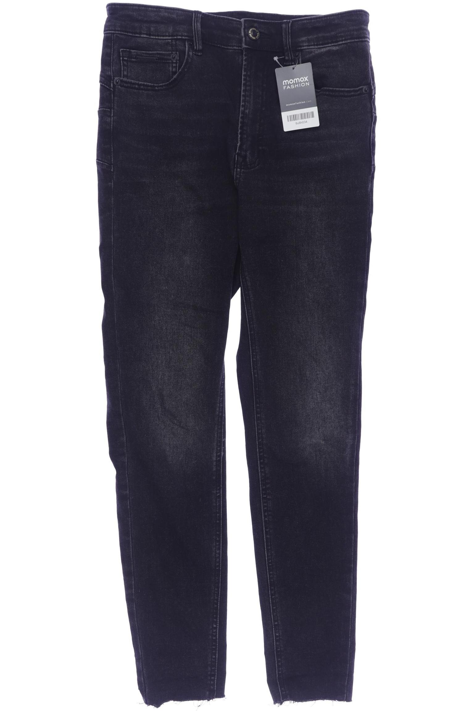

Stradivarius Damen Jeans, schwarz, Gr. 38