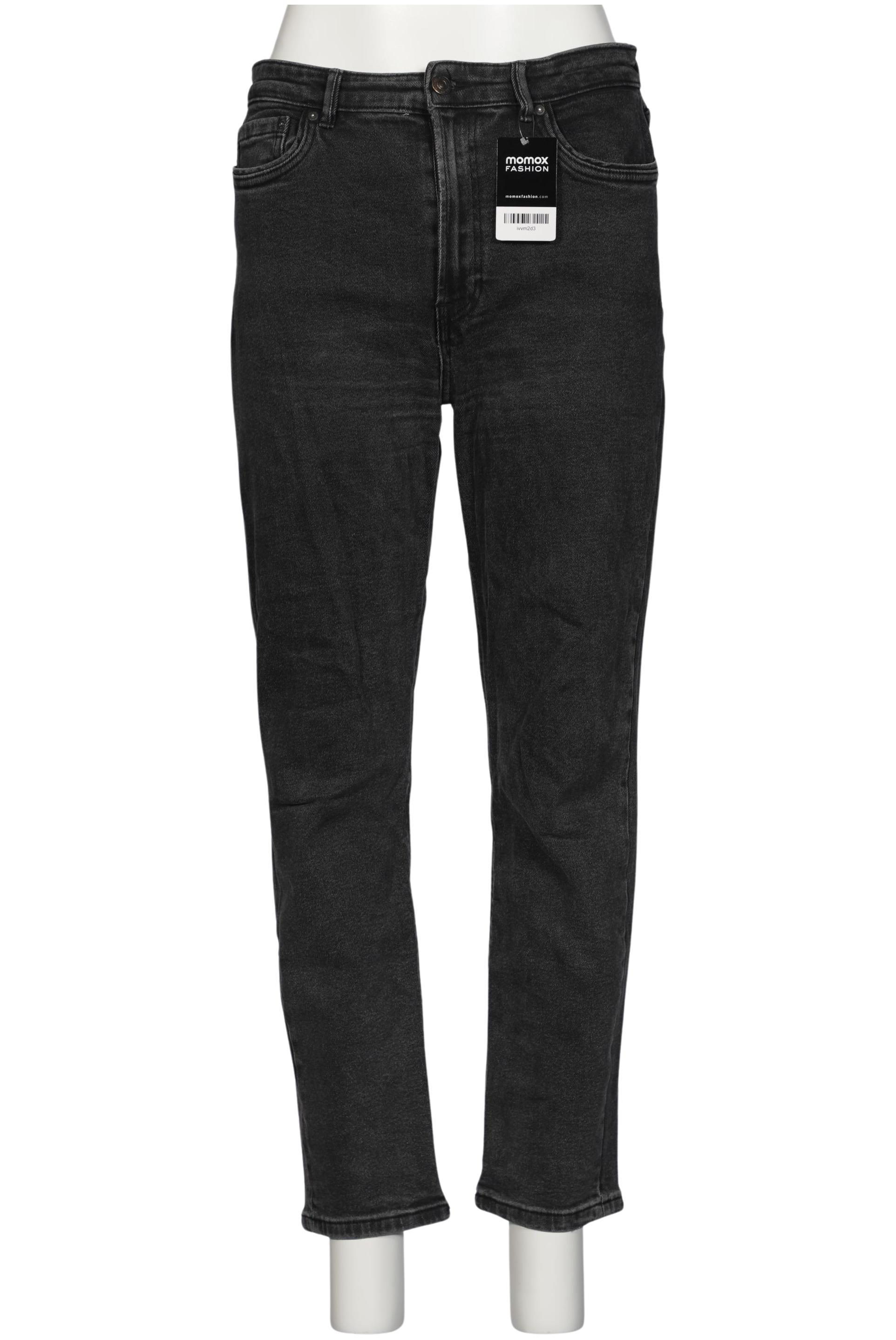 

Stradivarius Damen Jeans, schwarz, Gr. 44