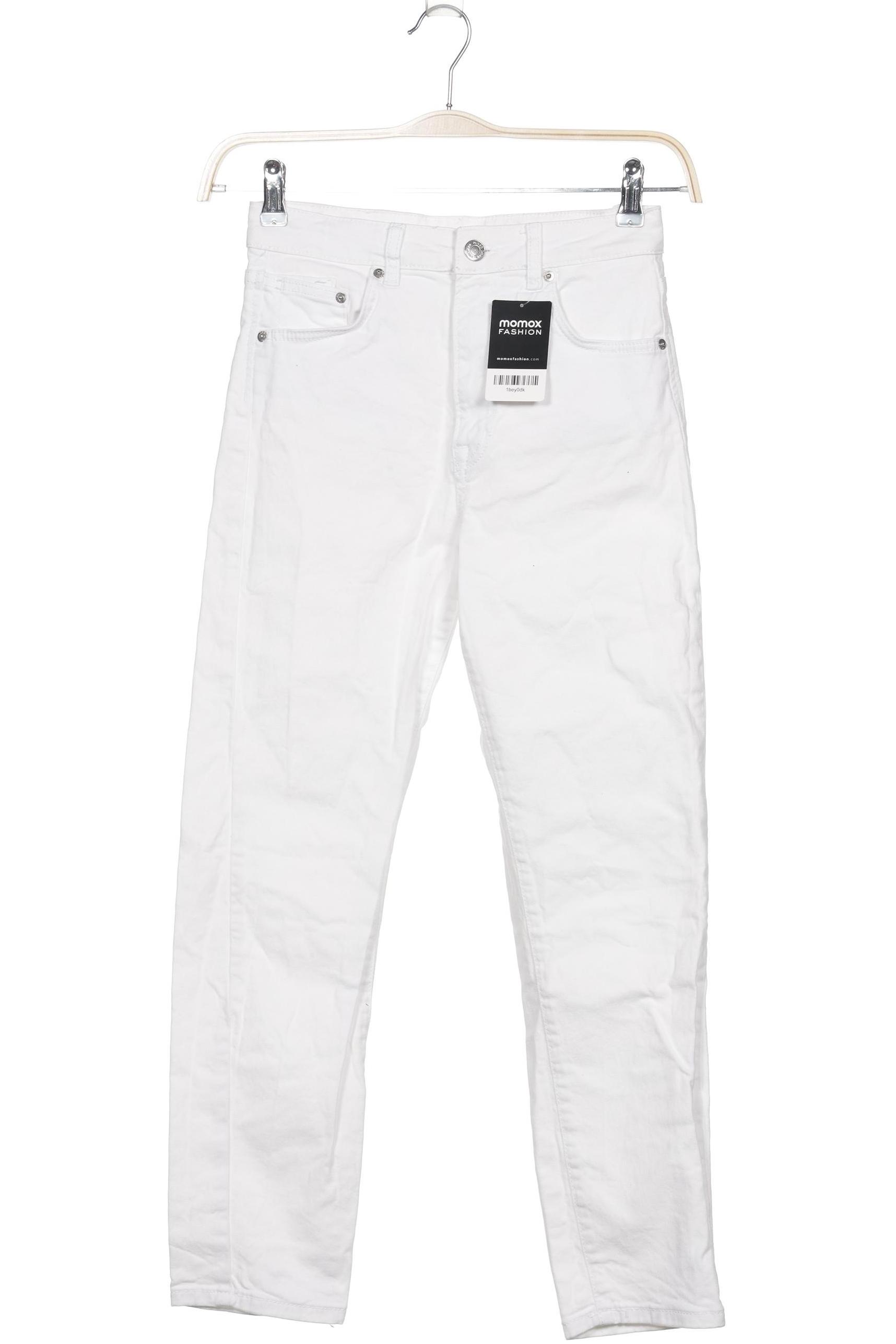 

Stradivarius Damen Jeans, weiß, Gr. 38