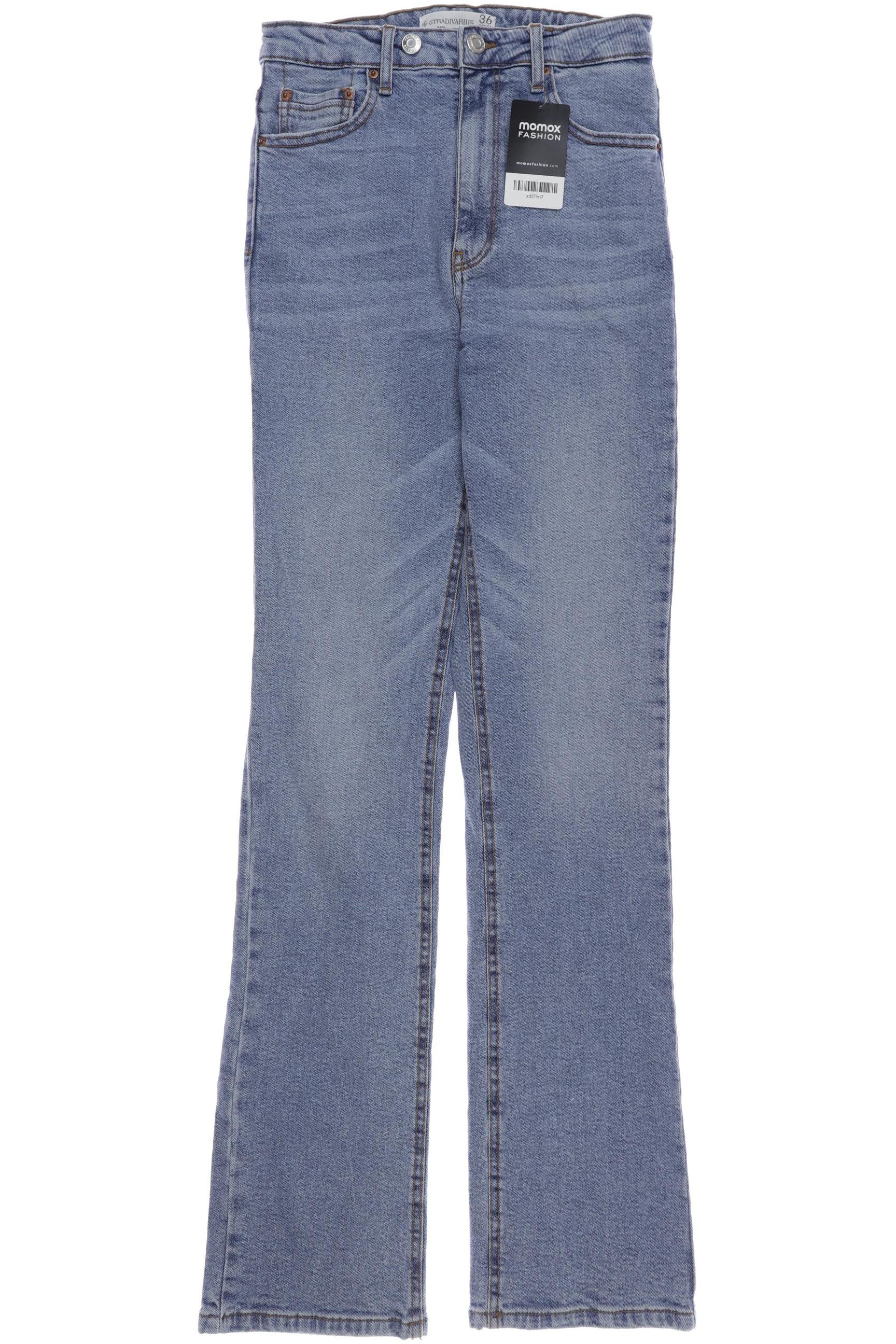

Stradivarius Damen Jeans, blau, Gr. 36