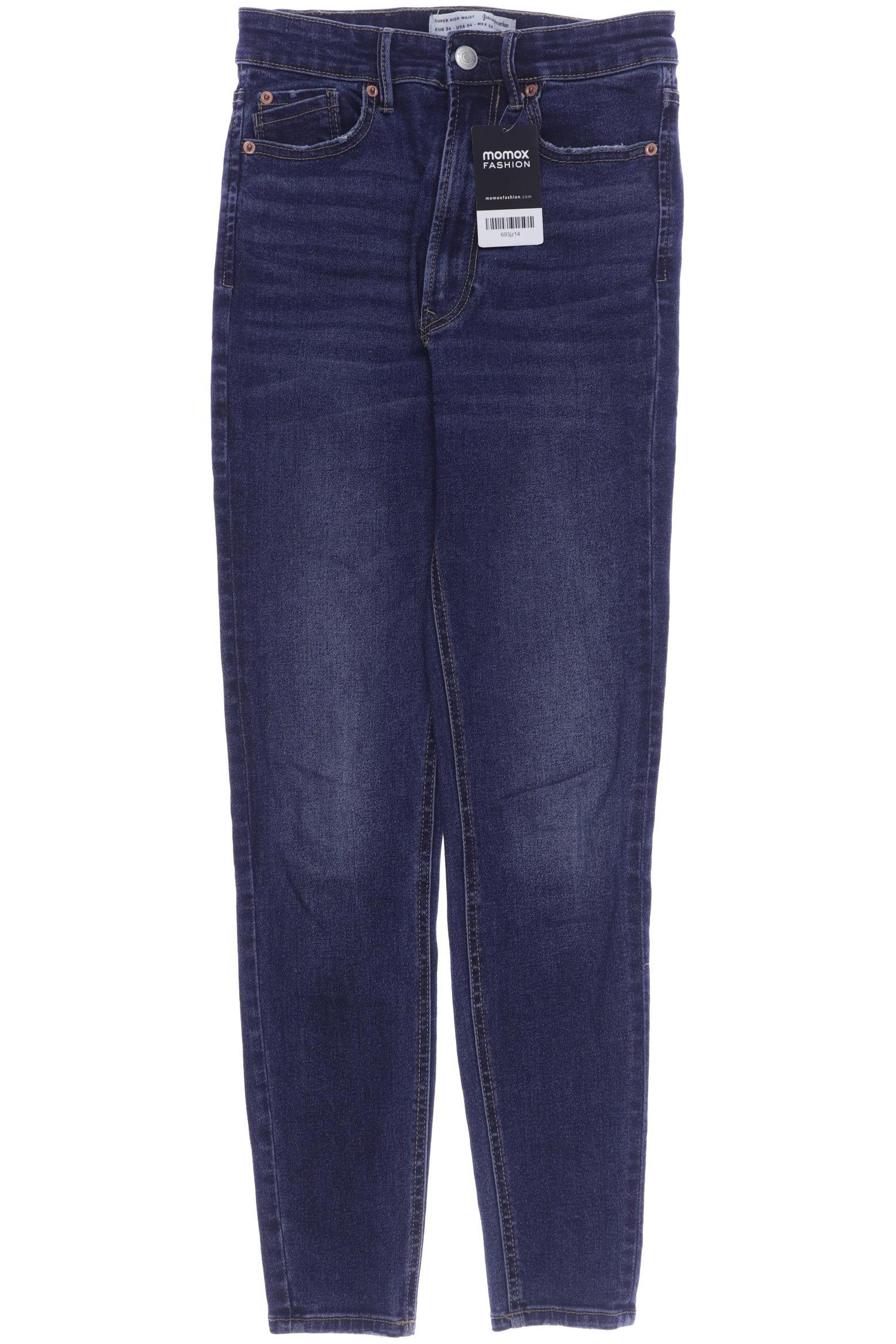 

Stradivarius Damen Jeans, marineblau