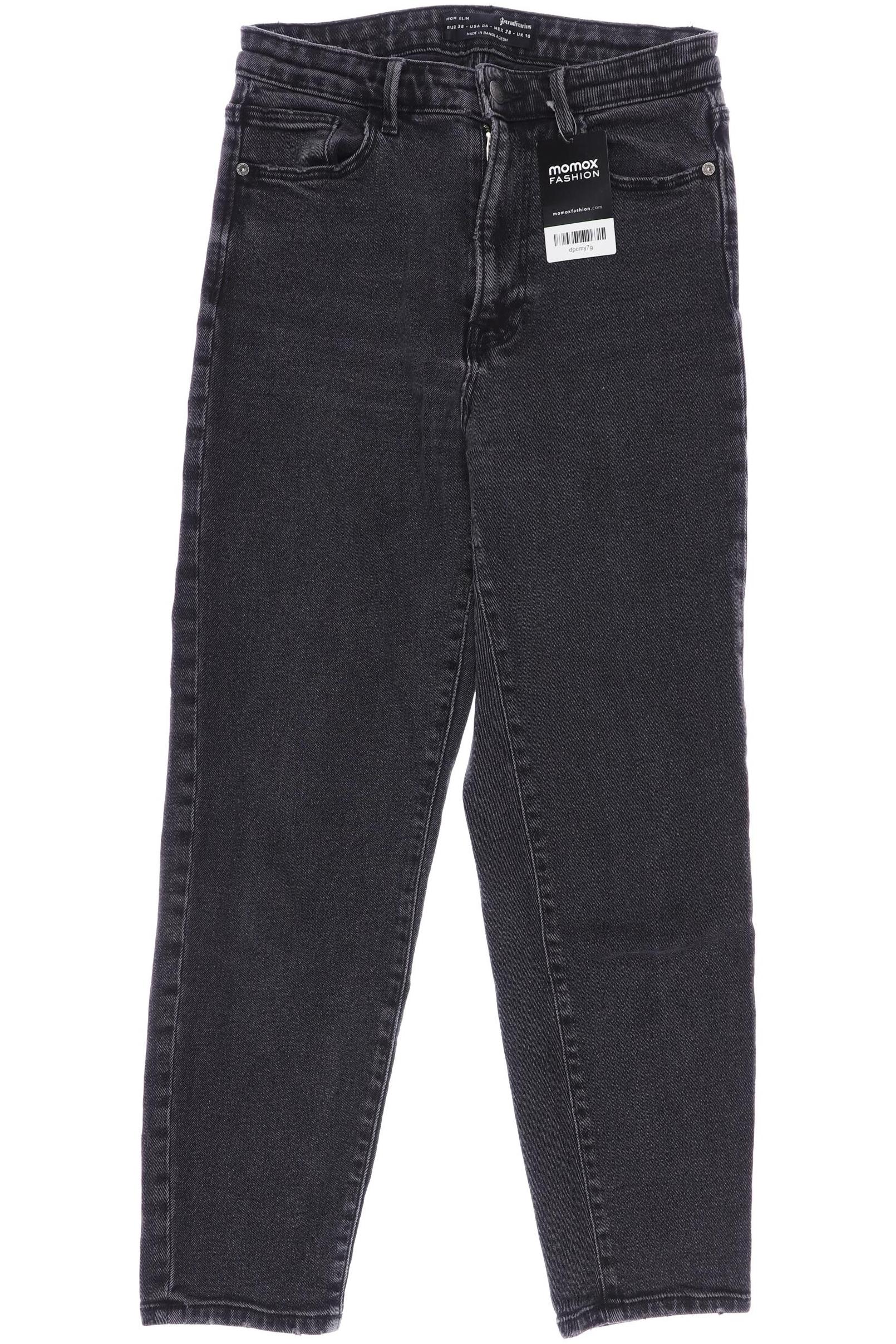 

Stradivarius Damen Jeans, grau, Gr. 38