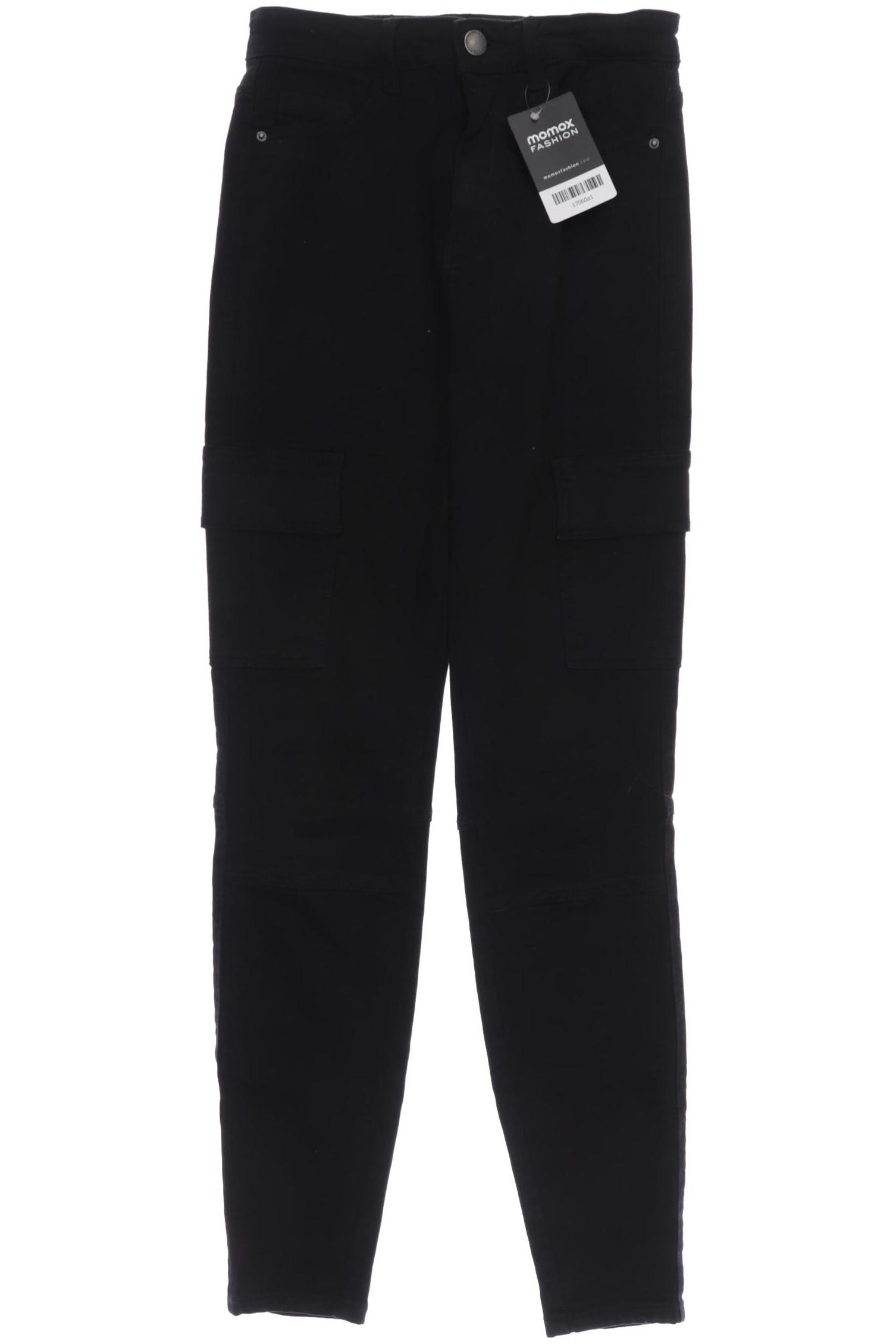 

Stradivarius Damen Jeans, schwarz, Gr. 34