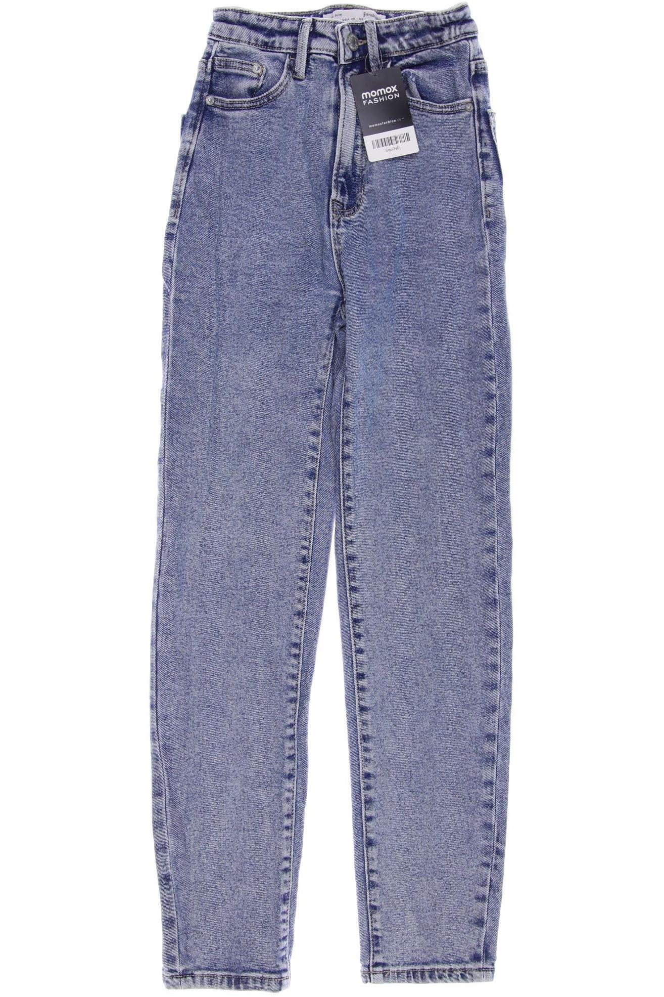 

Stradivarius Damen Jeans, hellblau