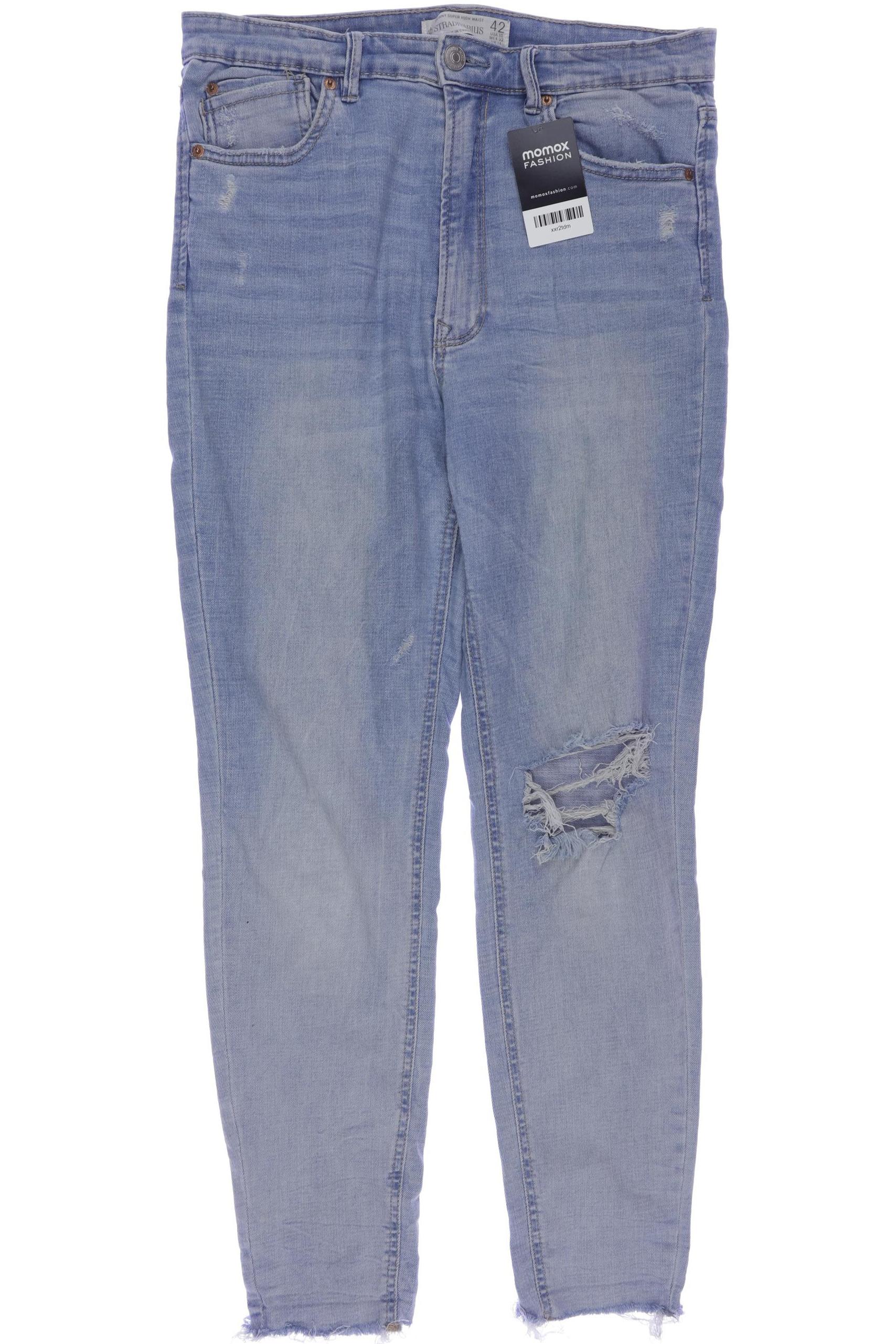 

Stradivarius Damen Jeans, hellblau, Gr. 42