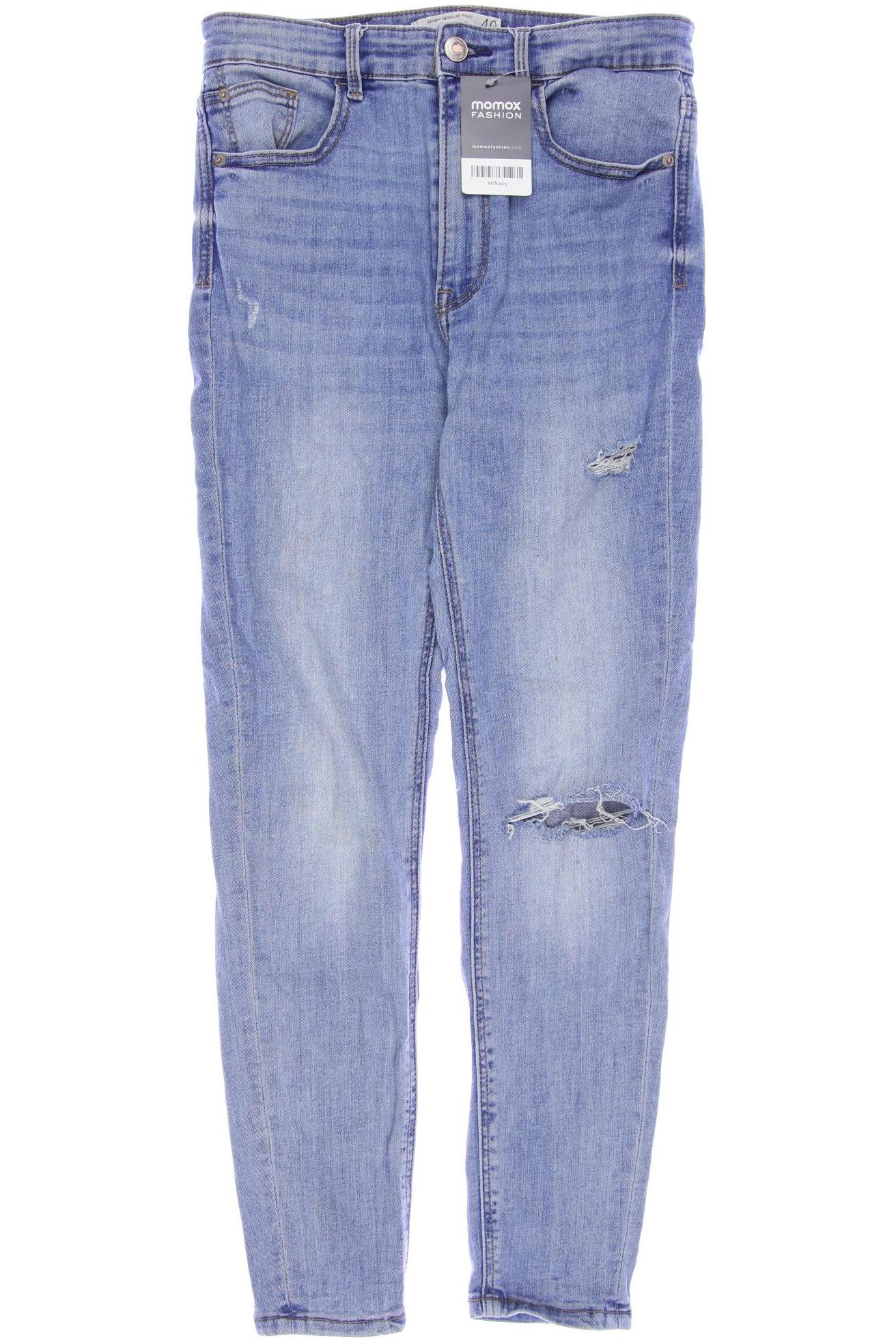 

Stradivarius Damen Jeans, blau