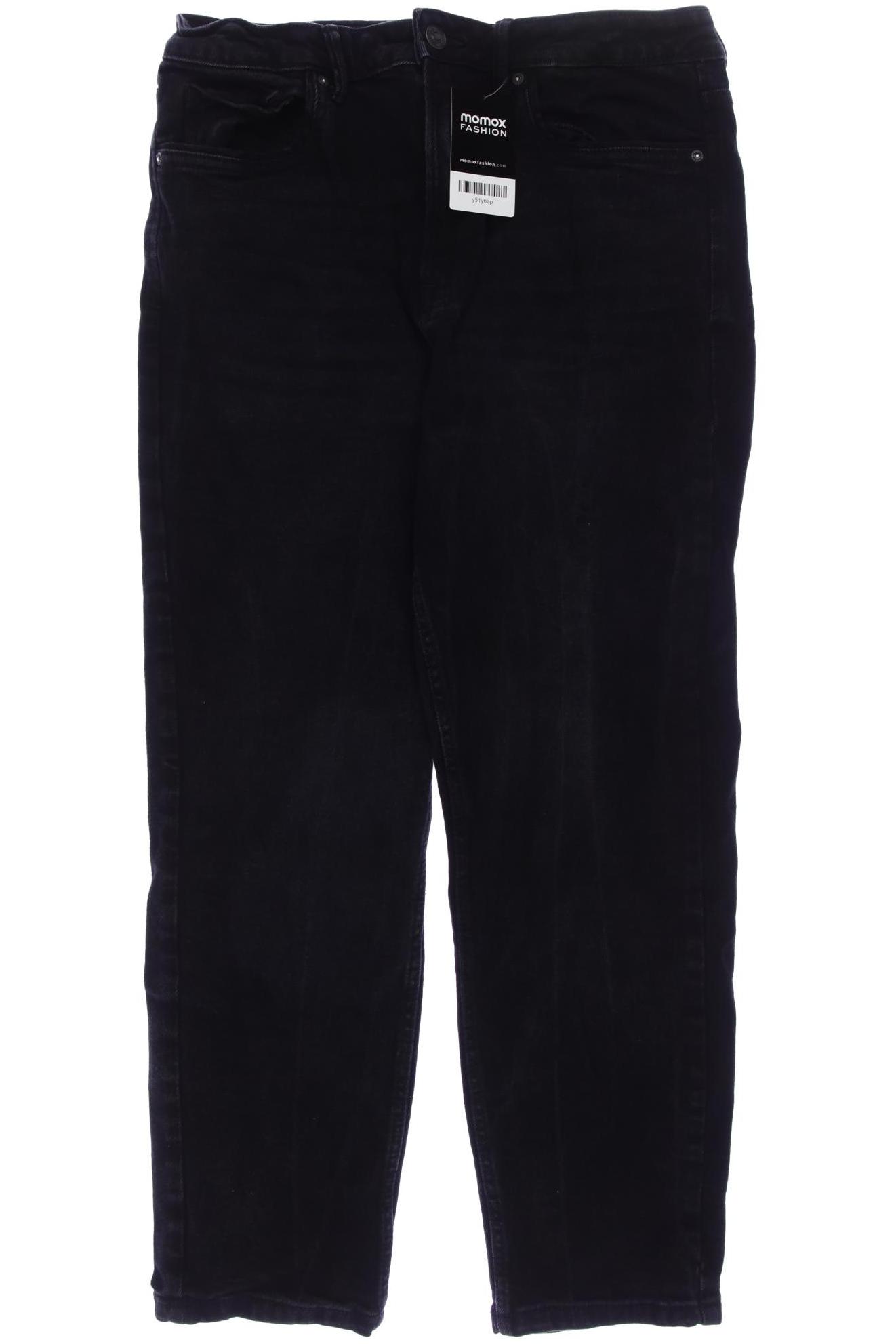 

Stradivarius Damen Jeans, schwarz, Gr. 42