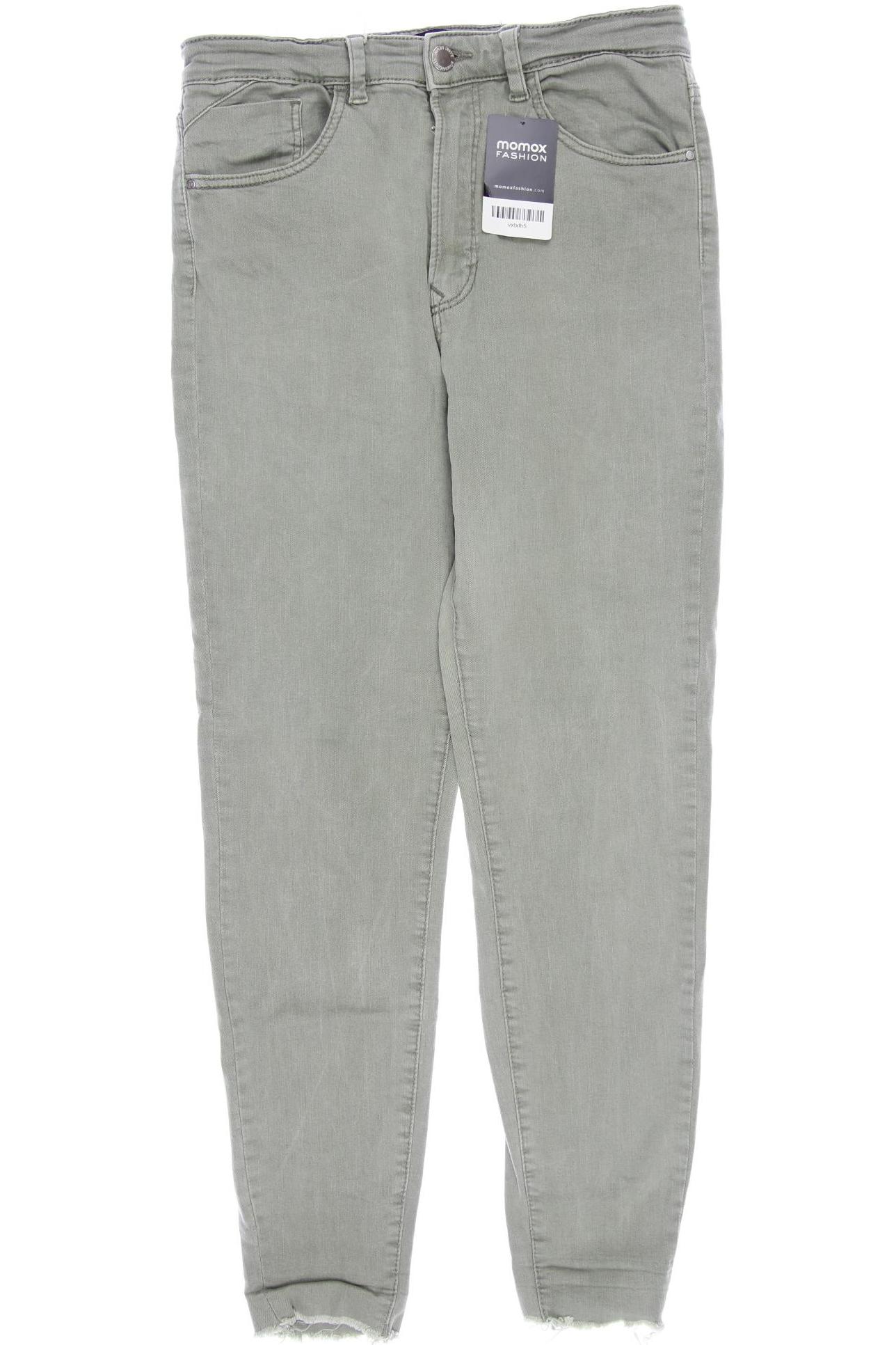 

Stradivarius Damen Jeans, grün, Gr. 40