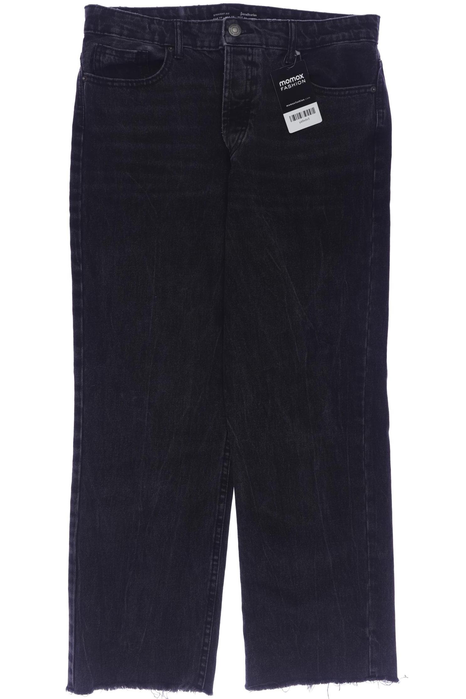 

Stradivarius Damen Jeans, schwarz, Gr. 40